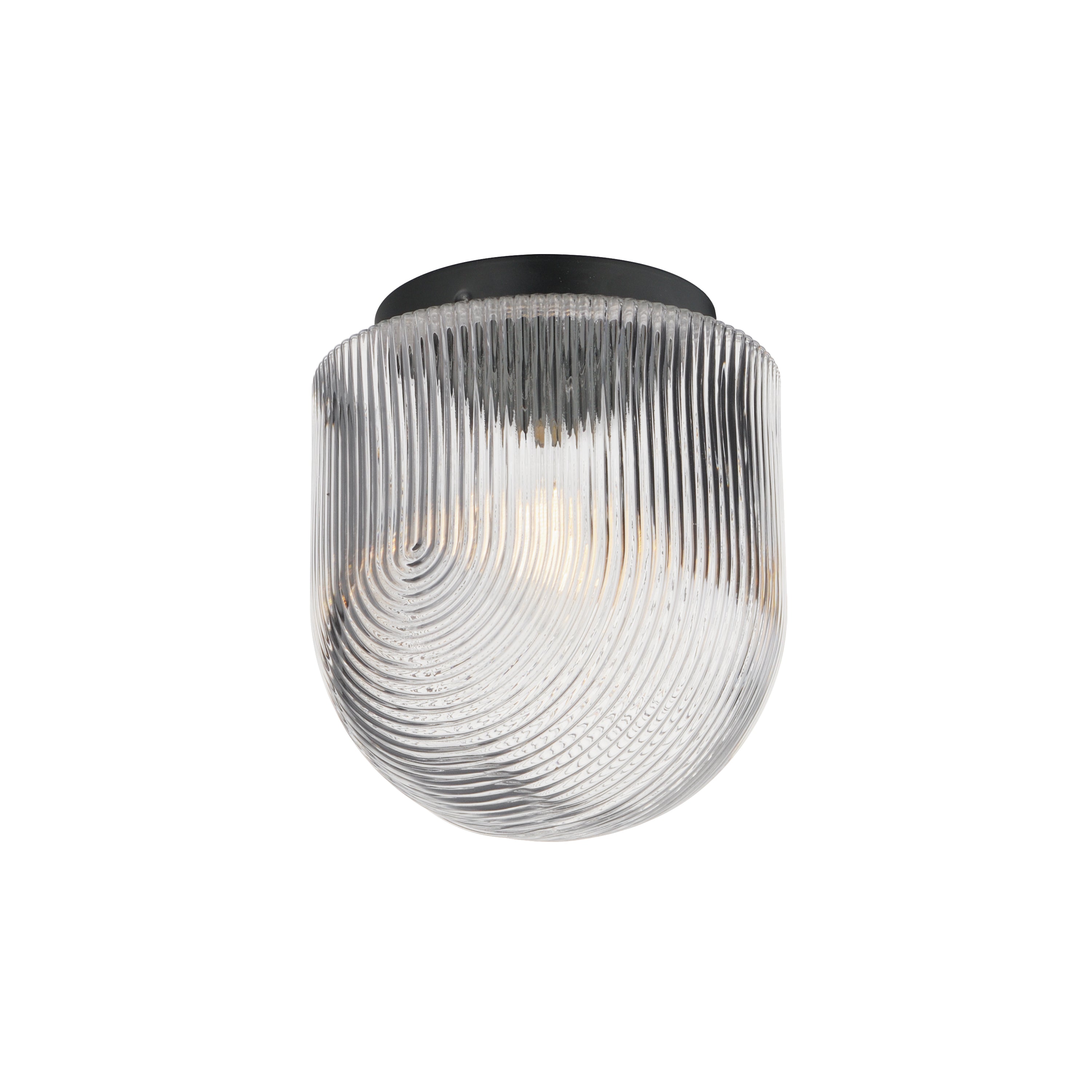 Maxim Lighting 15120CRBK Dune Flush Mount in Black