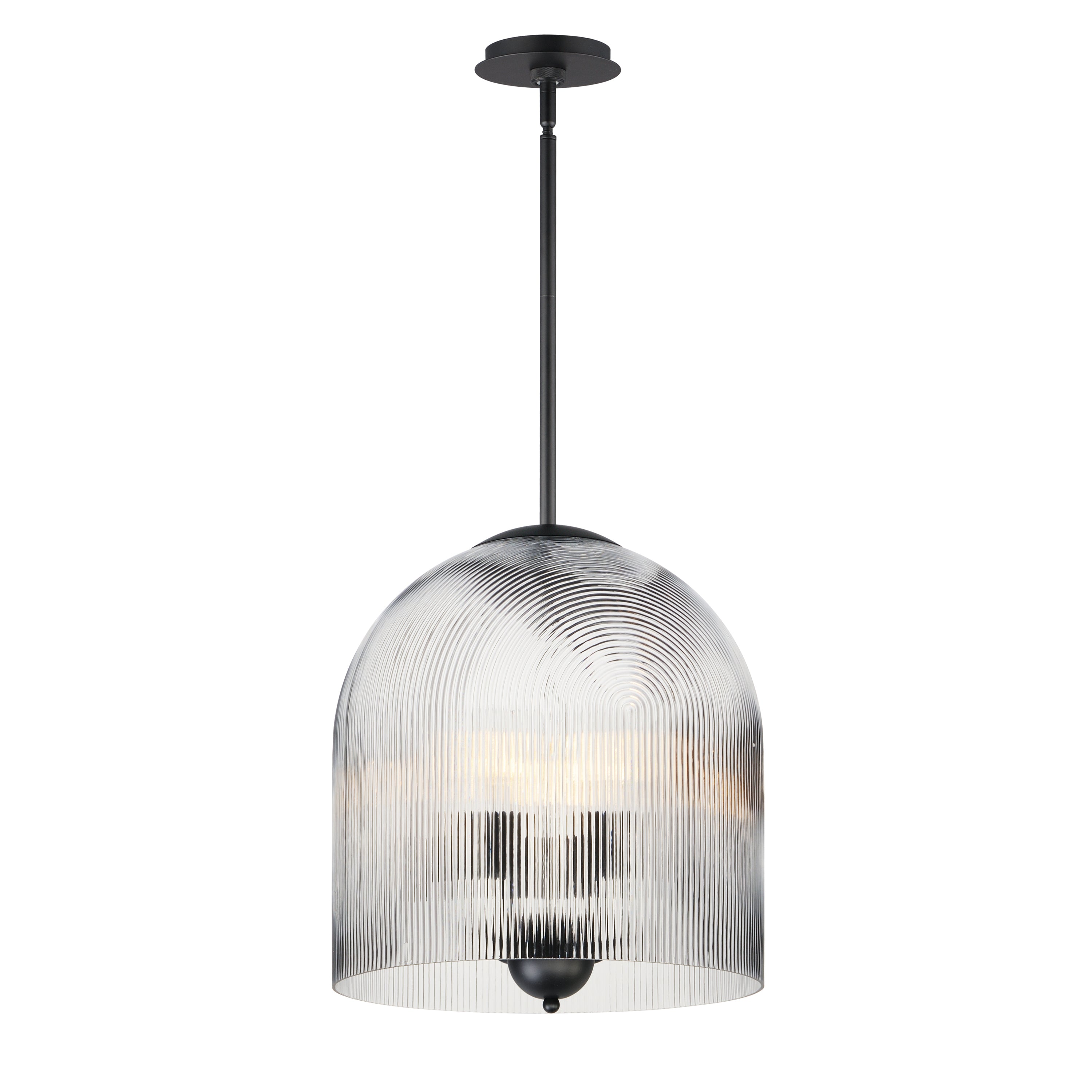 Éclairage Maxim 15123CRBK Dune Suspension en noir