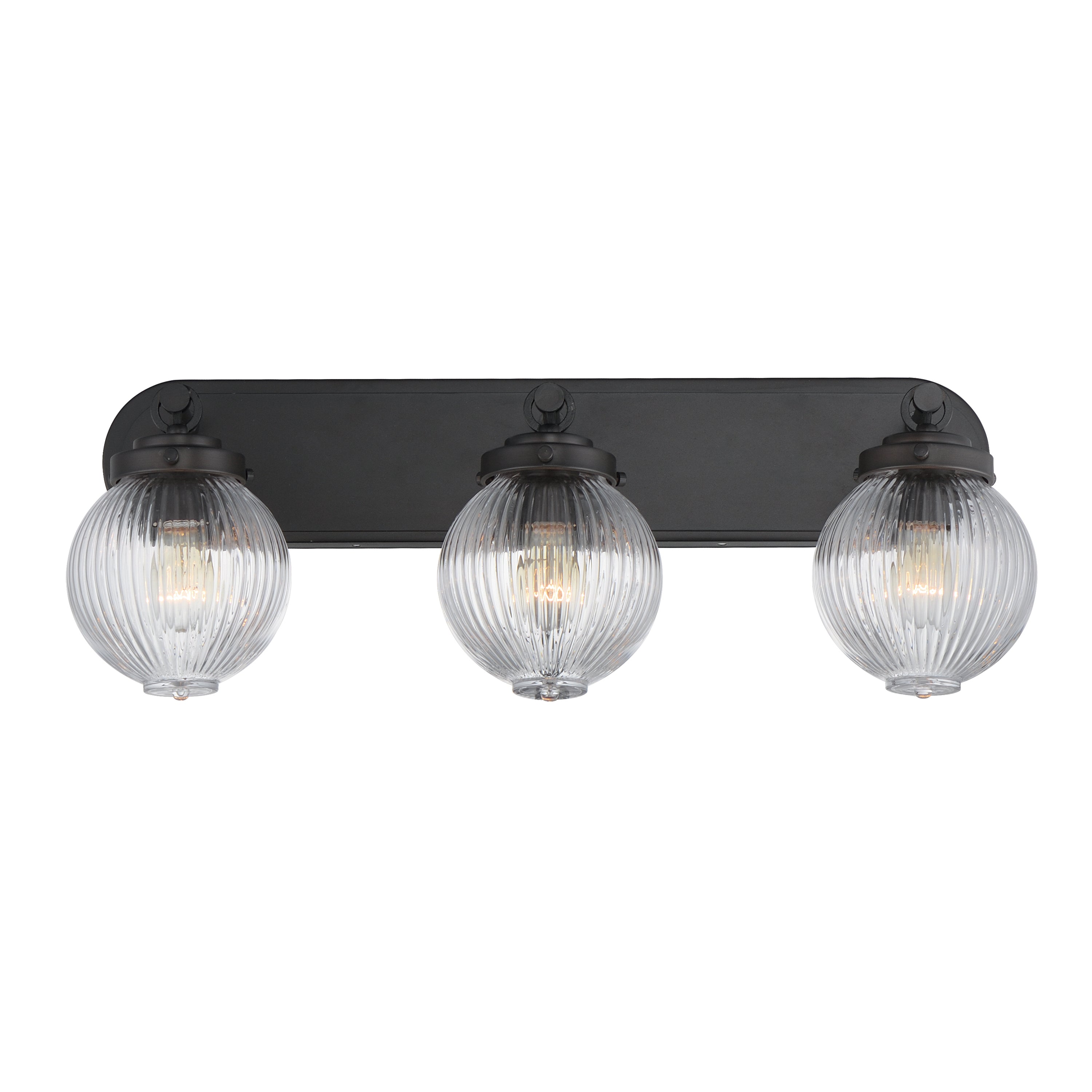 Maxim Lighting 15193CROI Kasbah Wide Bath Vanity in Oil Rubbed Bronze