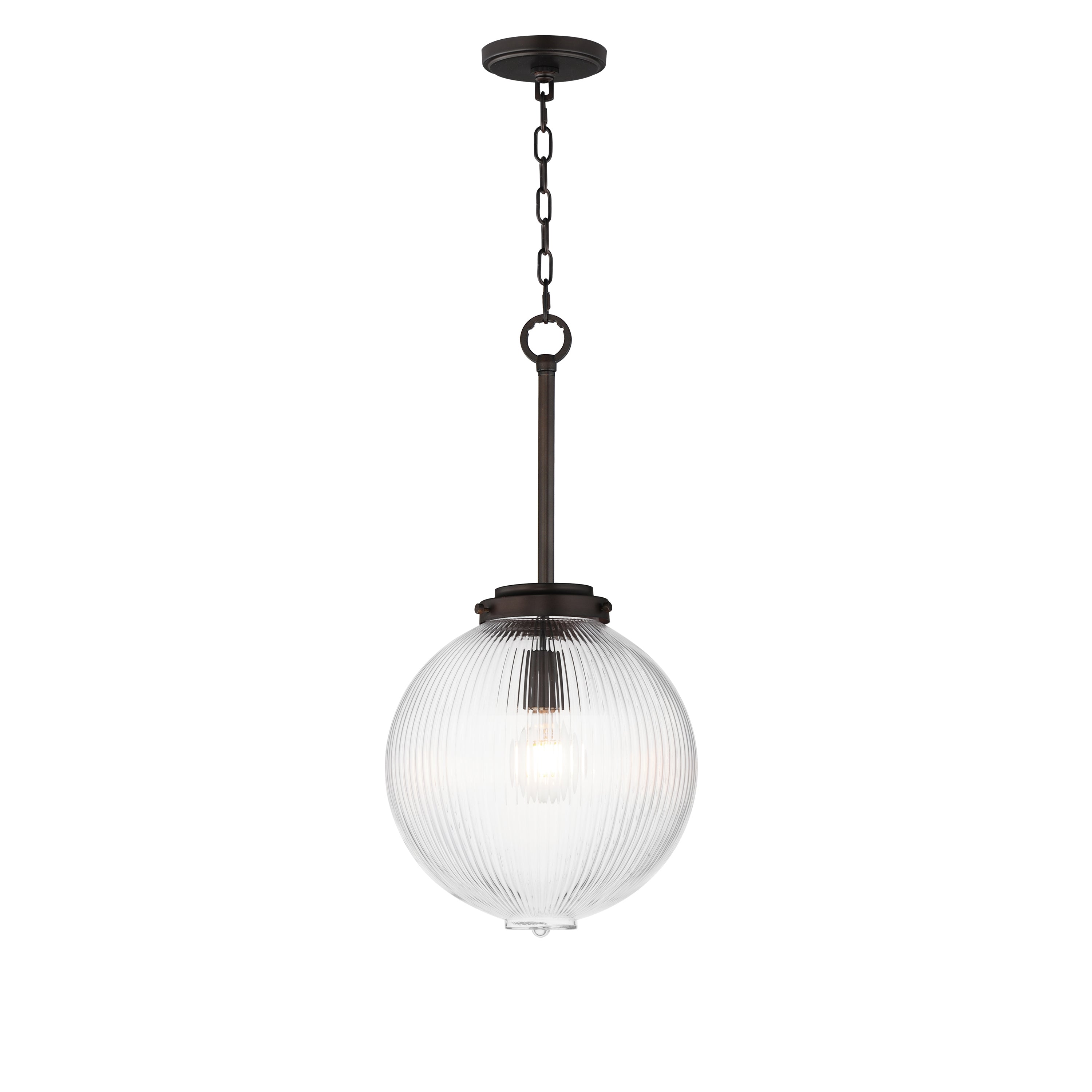 Éclairage Maxim 15194CROI Kasbah Suspension en bronze huilé