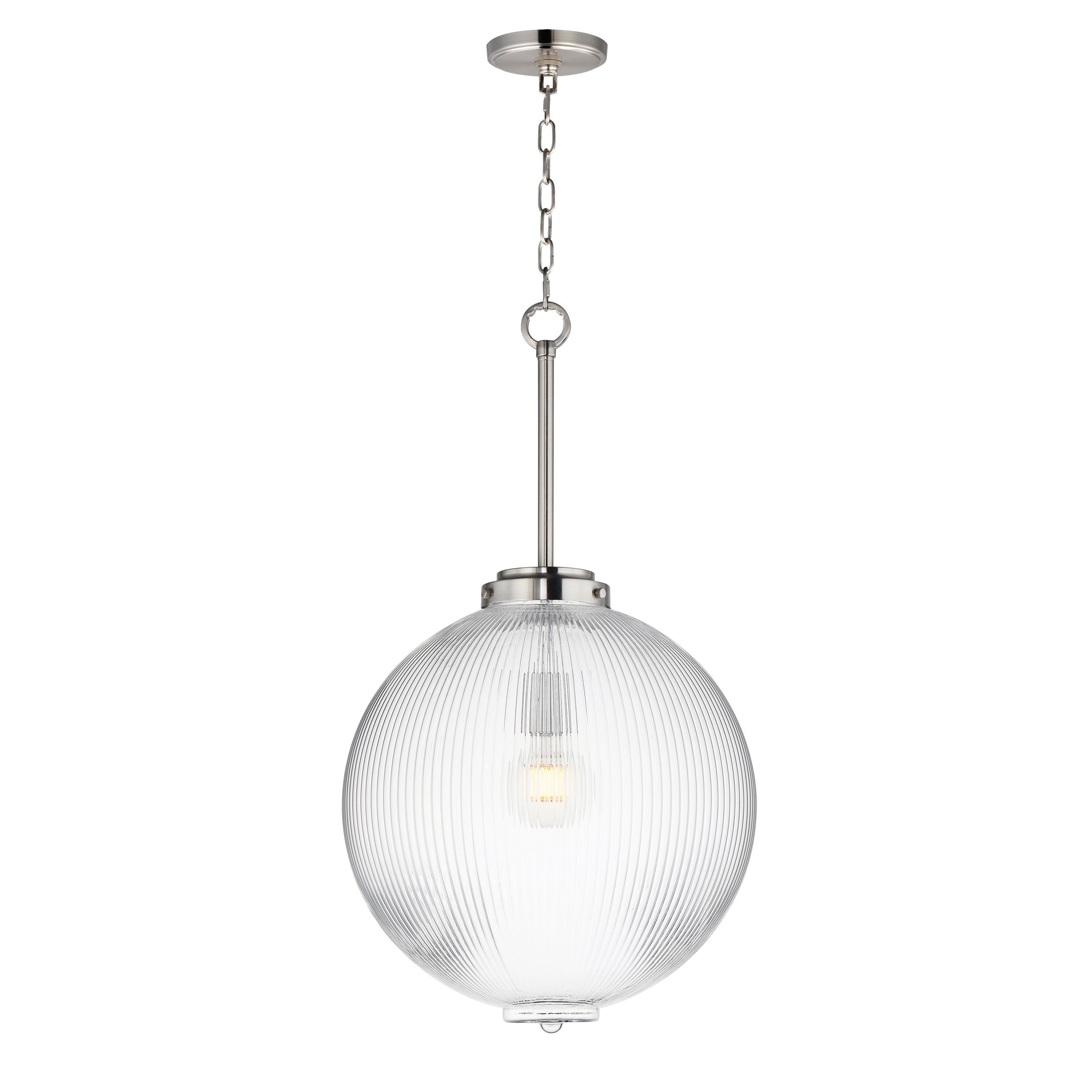 Éclairage Maxim 15196CRSN Kasbah Suspension en nickel satiné
