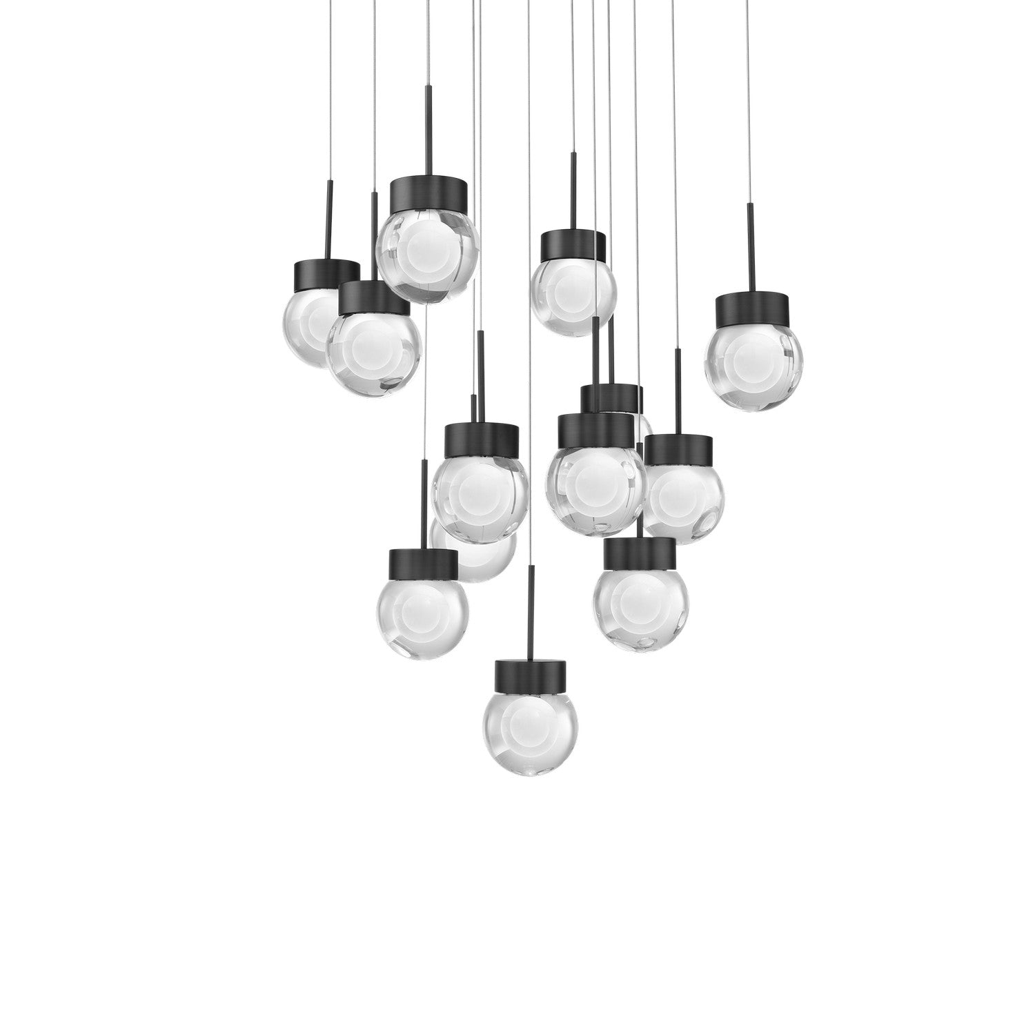 Modern Forms Canada - PD-82013S-BK - LED Pendant - Double Bubble - Black