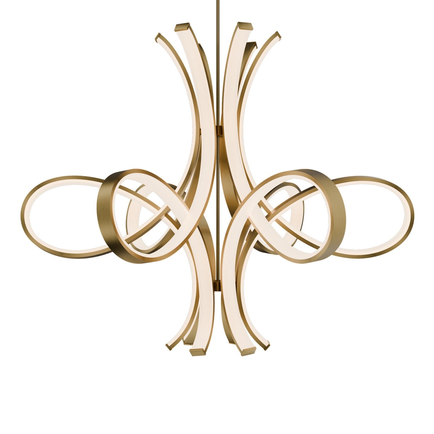 Modern Forms Canada - PD-90556-AB - LED Pendant - Fleur De Lis - Aged Brass