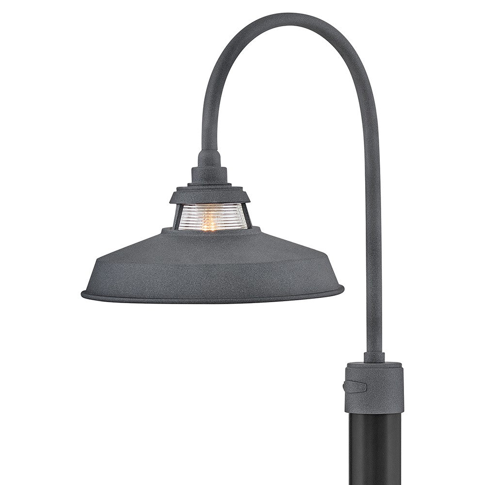 Hinkley Canada - 1191DZ - LED Post Mount - Troyer - Aged Zinc