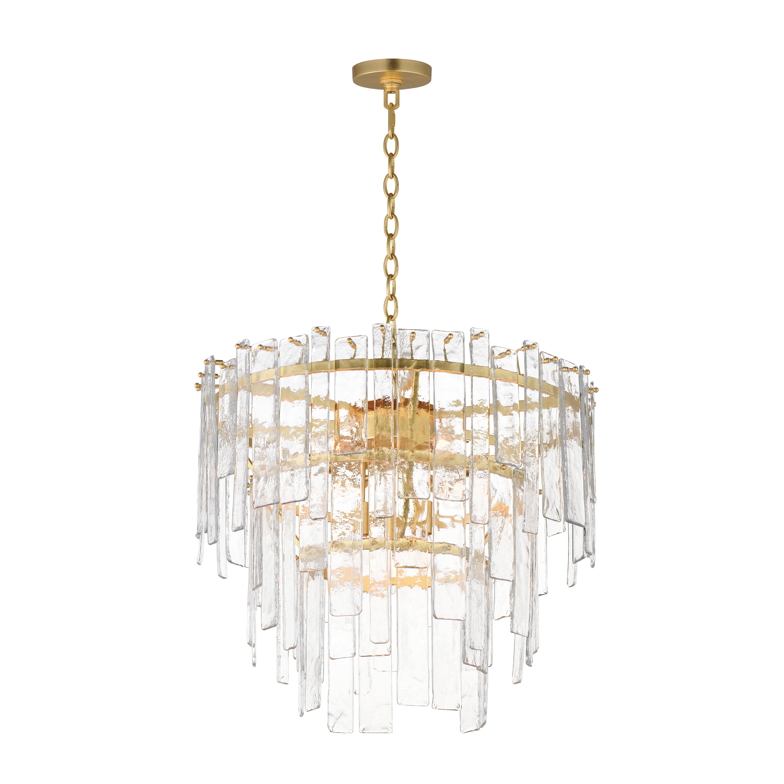 Maxim Lighting 21835AGGL Warren Multi-Light Pendant in Gold Leaf