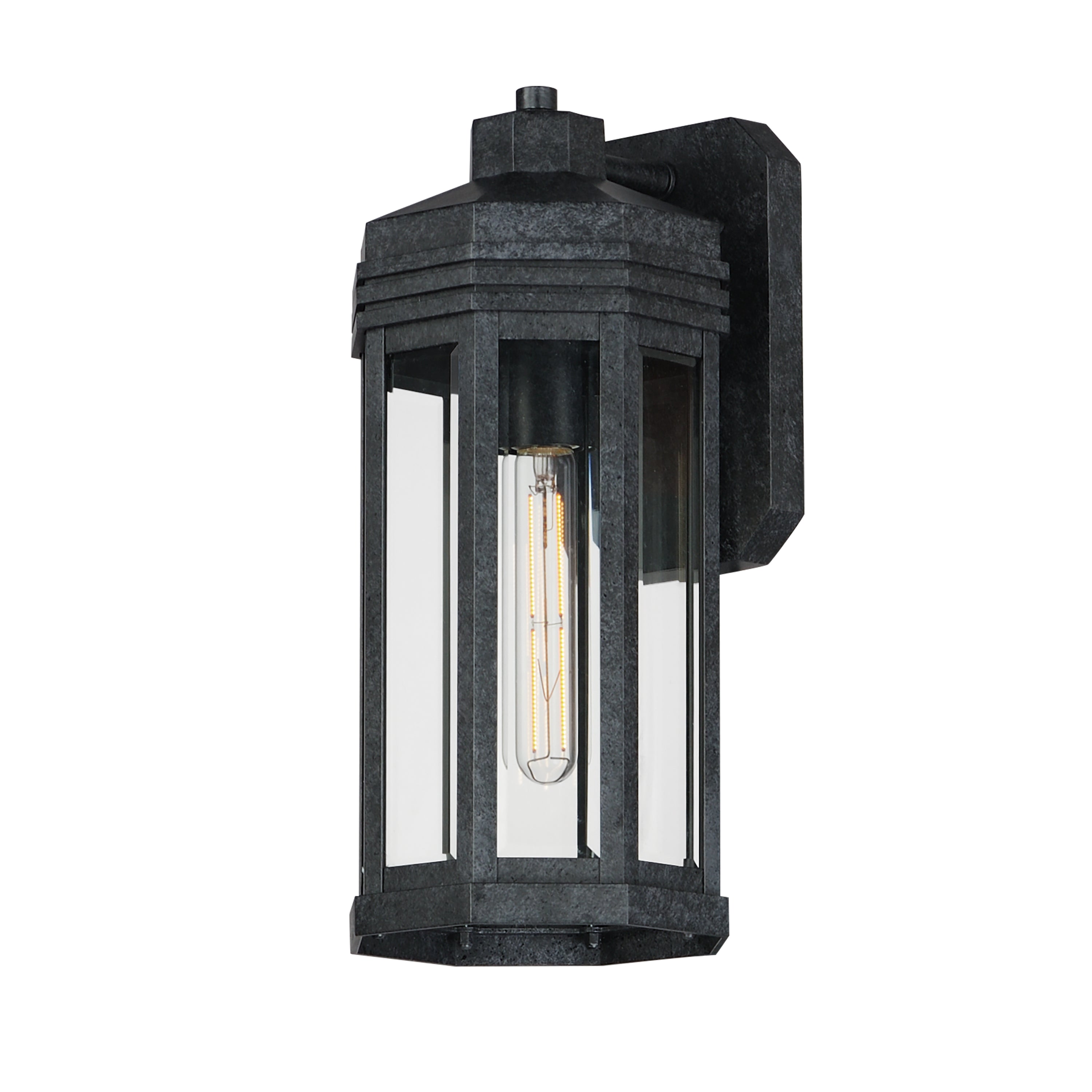 Maxim Lighting 30222CLBKP Wright Outdoor Wall Sconce in Black Patina