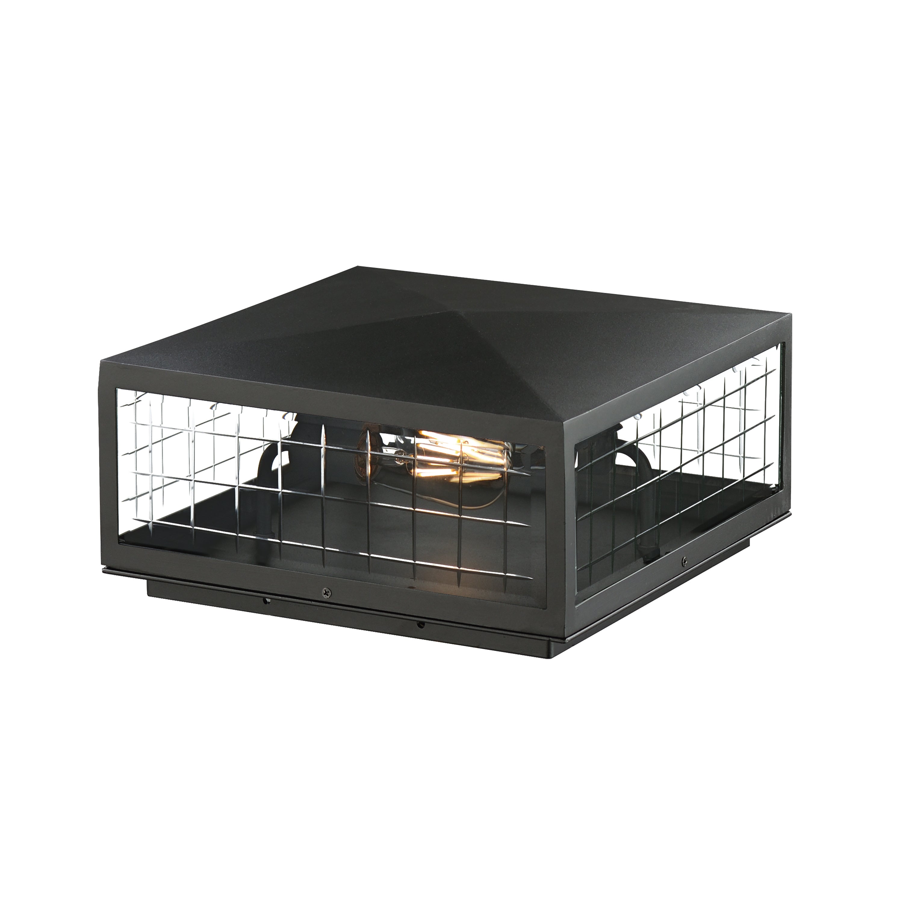Maxim Lighting 30690CLBK Magnus Deck Lantern in Black