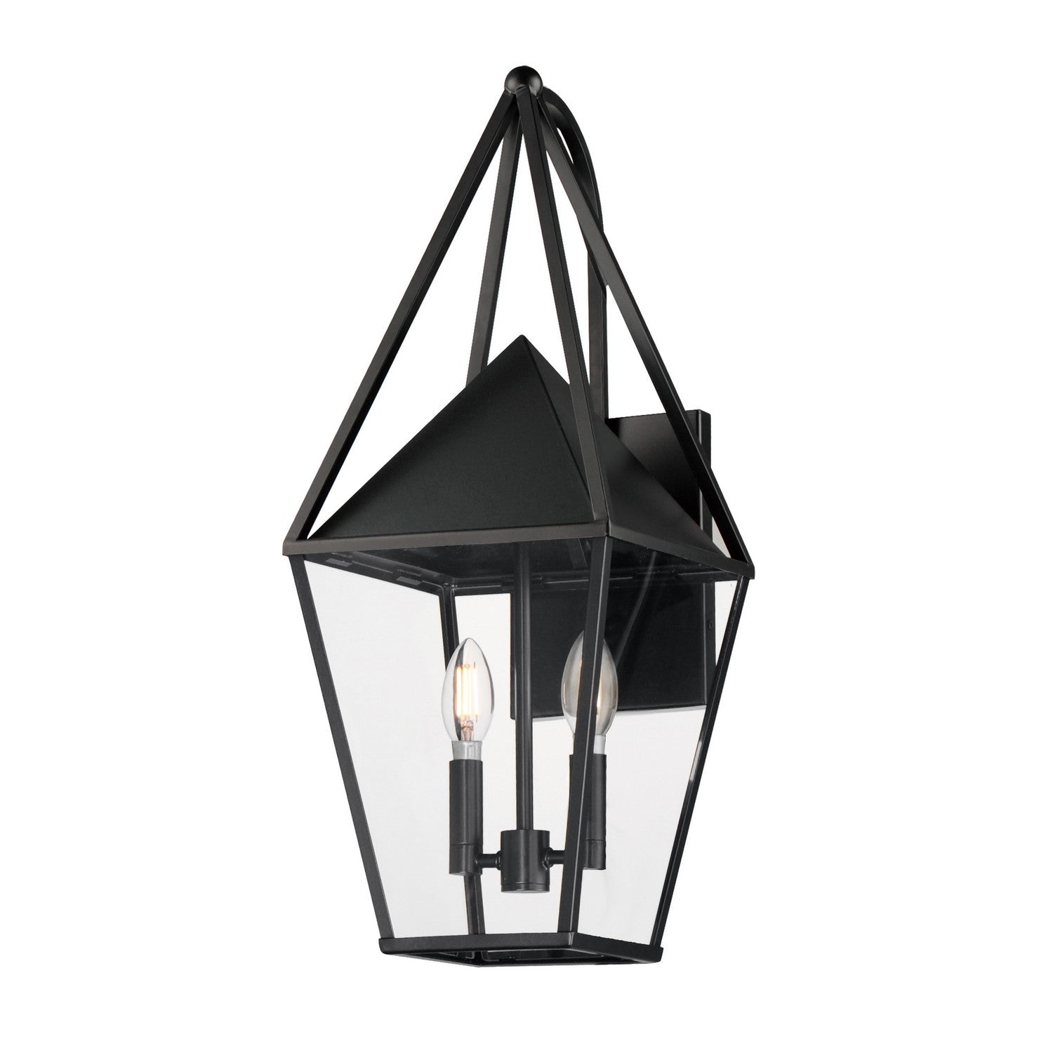 Maxim Lighting 3166CLBK Bavaria Outdoor Wall Sconce in Black
