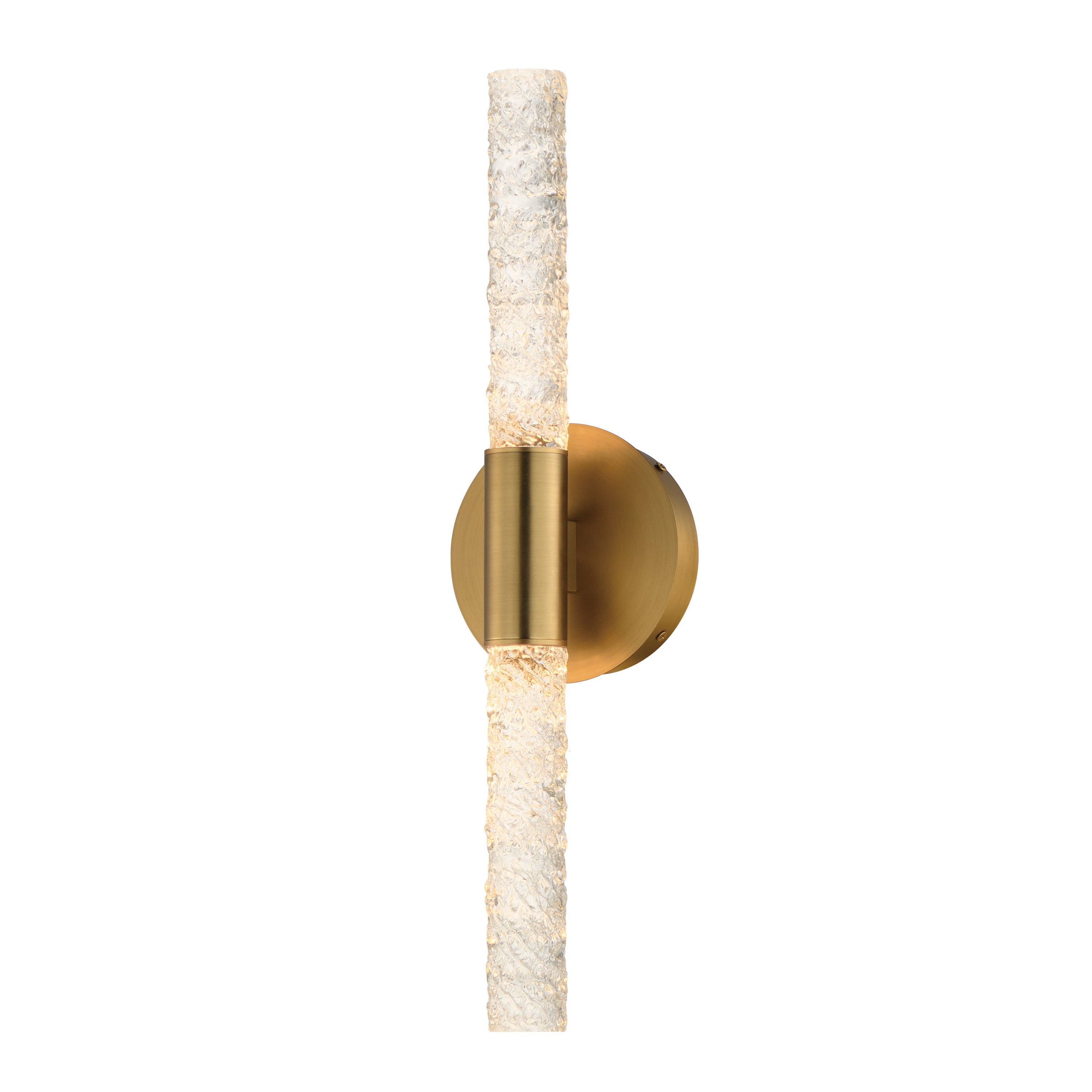 Maxim Lighting 38442IBNAB Duchess Wall Sconce in Natural Aged Brass