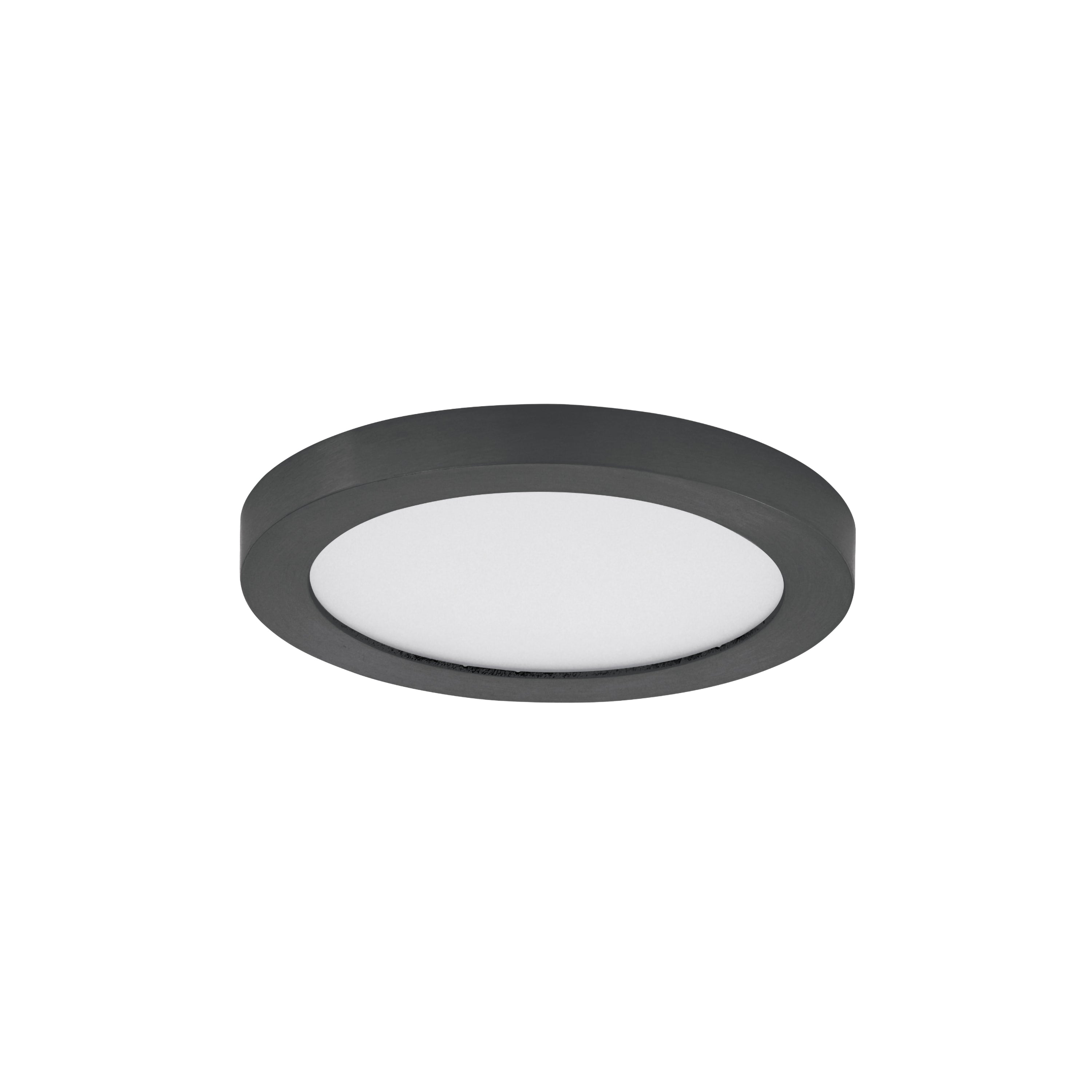 Maxim Lighting 57591WTBK Chip - 5CCT Flush Mount in Black