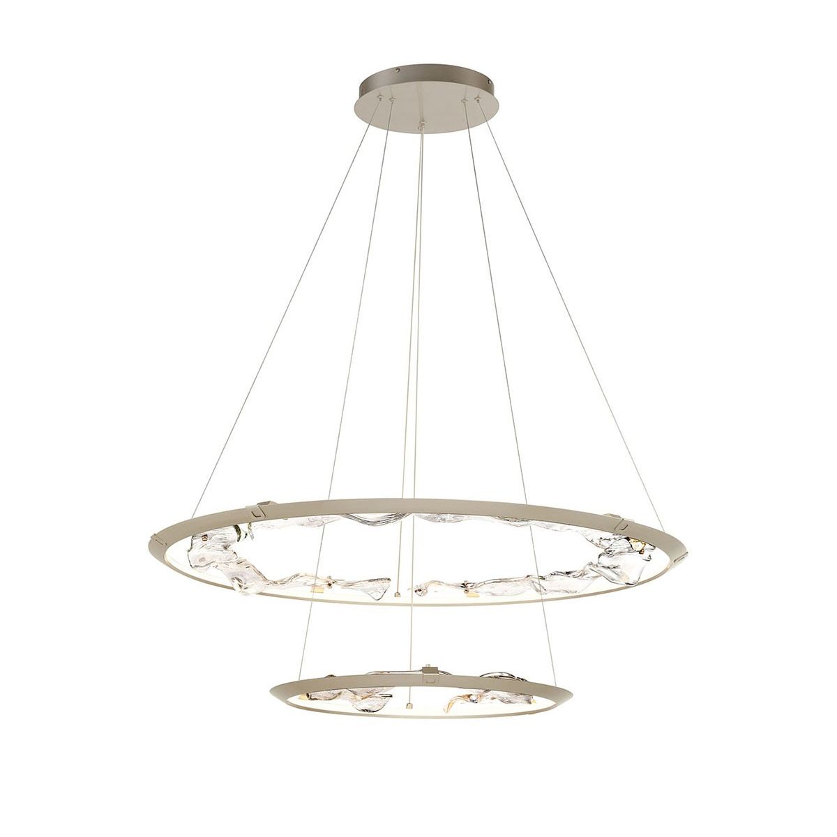 Lib & Co. Canada - 12164-041 - LED Chandelier - Nettuno - Brushed Champagne