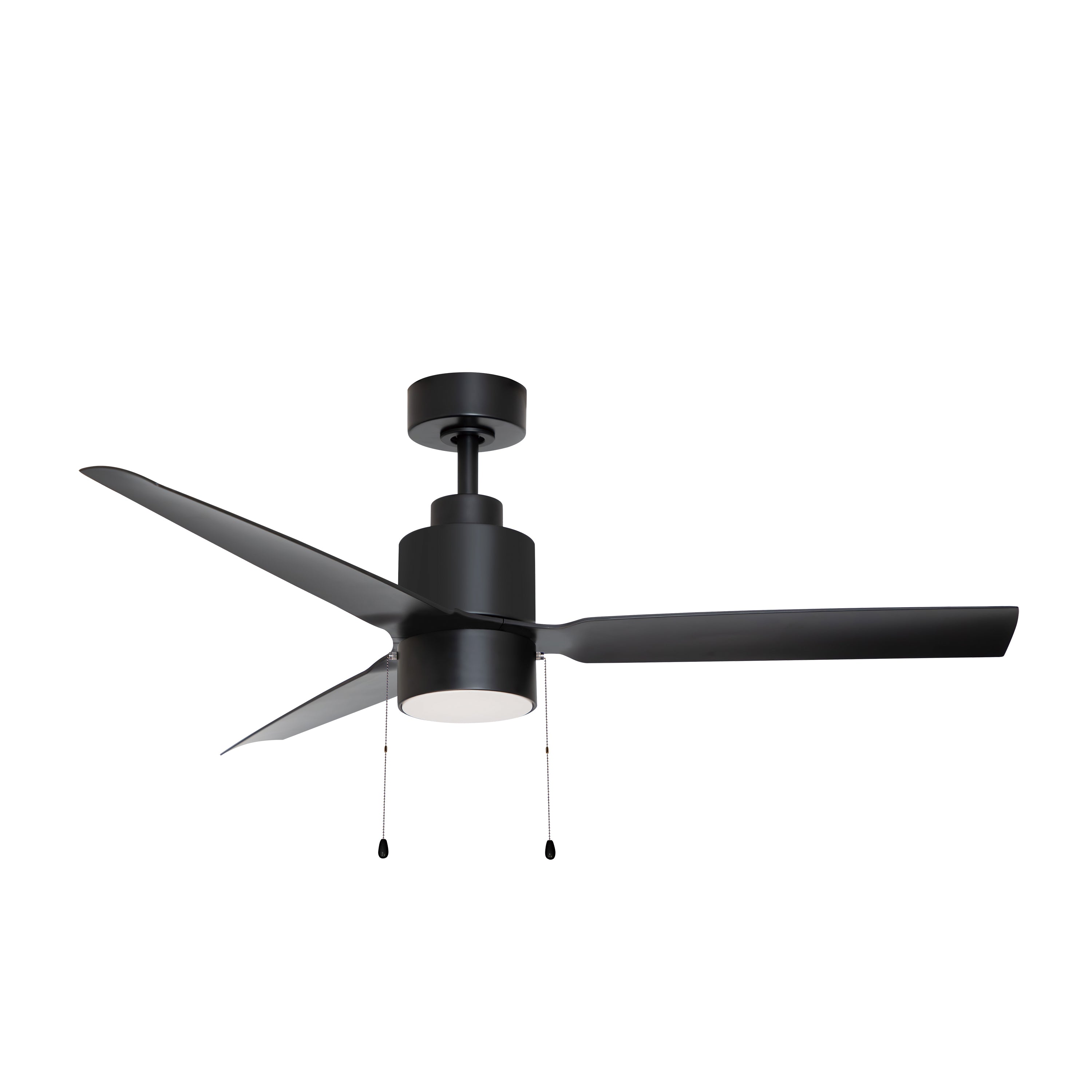 Maxim Lighting 88707BK Falcon - Pull Ceiling Fan in Black