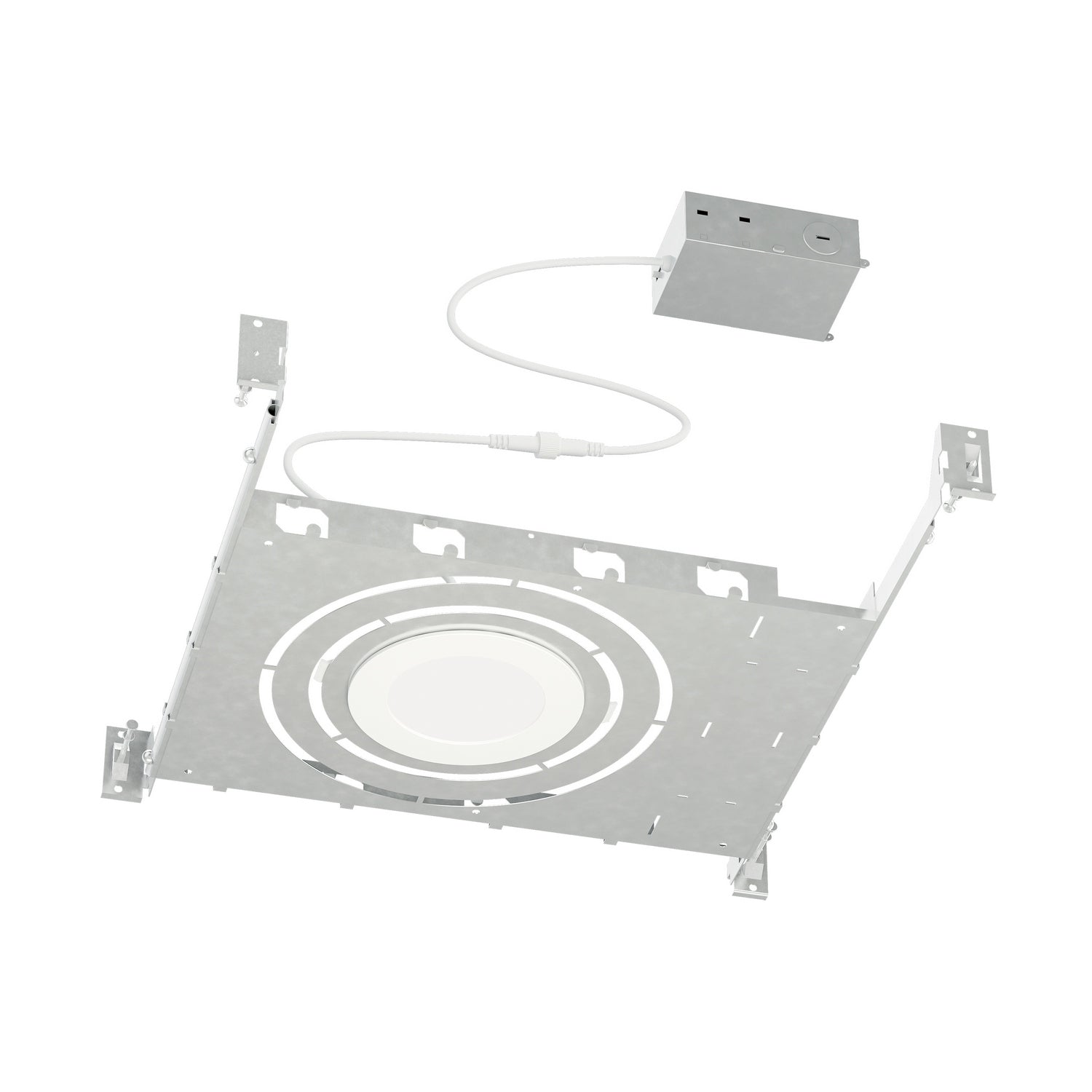Support de montage mince Maxim Lighting MSC6770AL en aluminium brossé