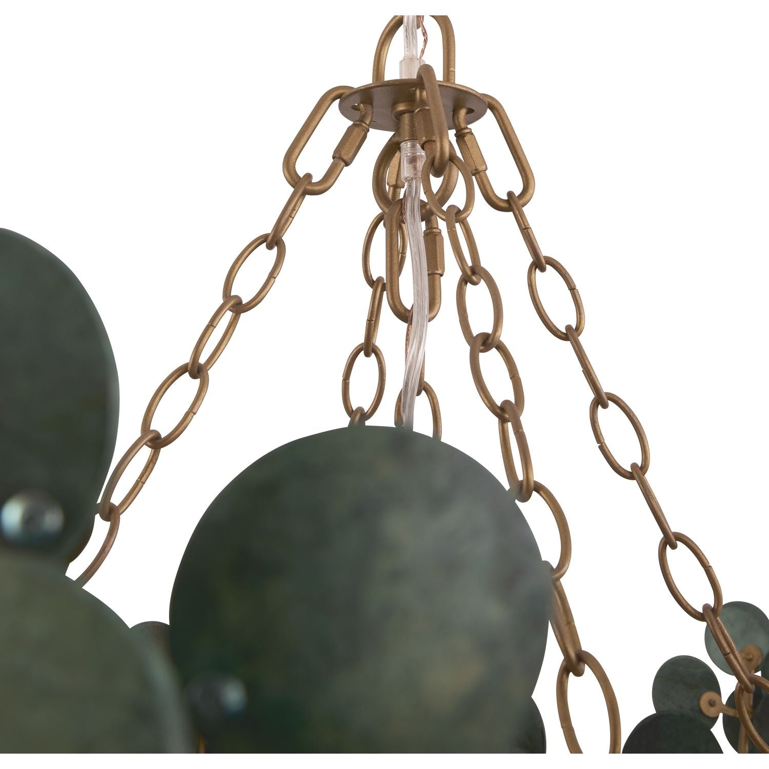 Arteriors - DMS14 - Chandelier - Bilal - EucalyptusВ Coconut Shell