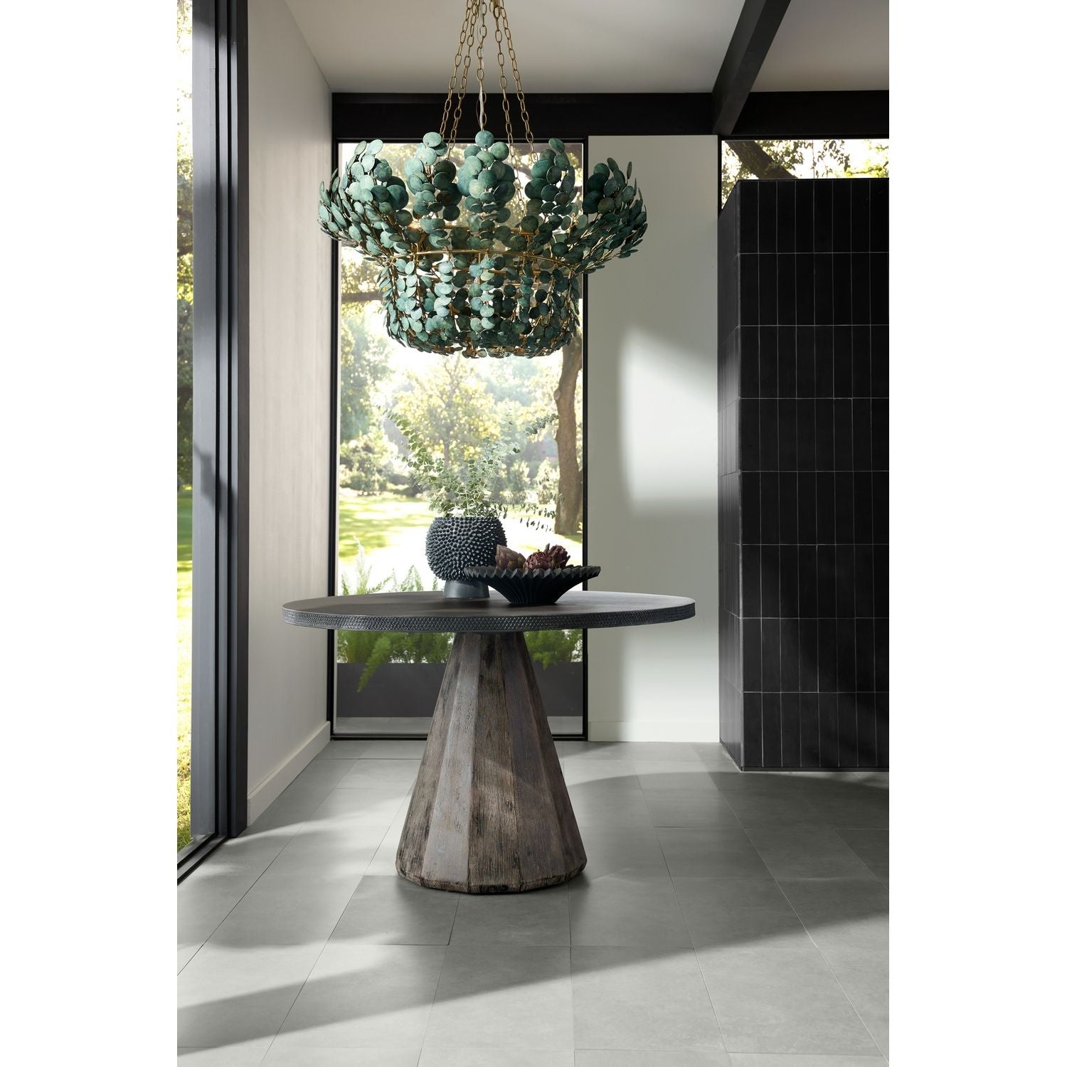 Arteriors - DMS14 - Chandelier - Bilal - EucalyptusВ Coconut Shell