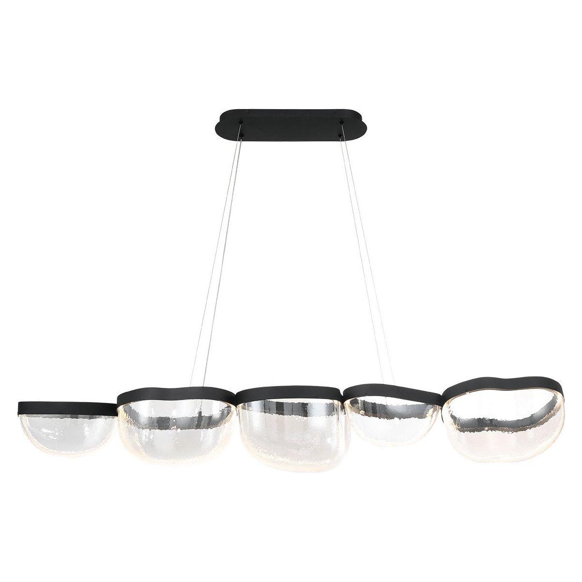 Lib & Co. Canada - 12239-08 - LED Chandelier - Aveah - Sand Black
