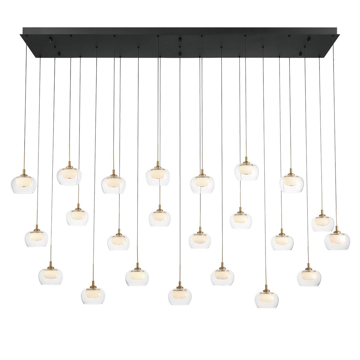 Lib & Co. Canada - 12245-02 - LED Chandelier - Manarola - Matte Black