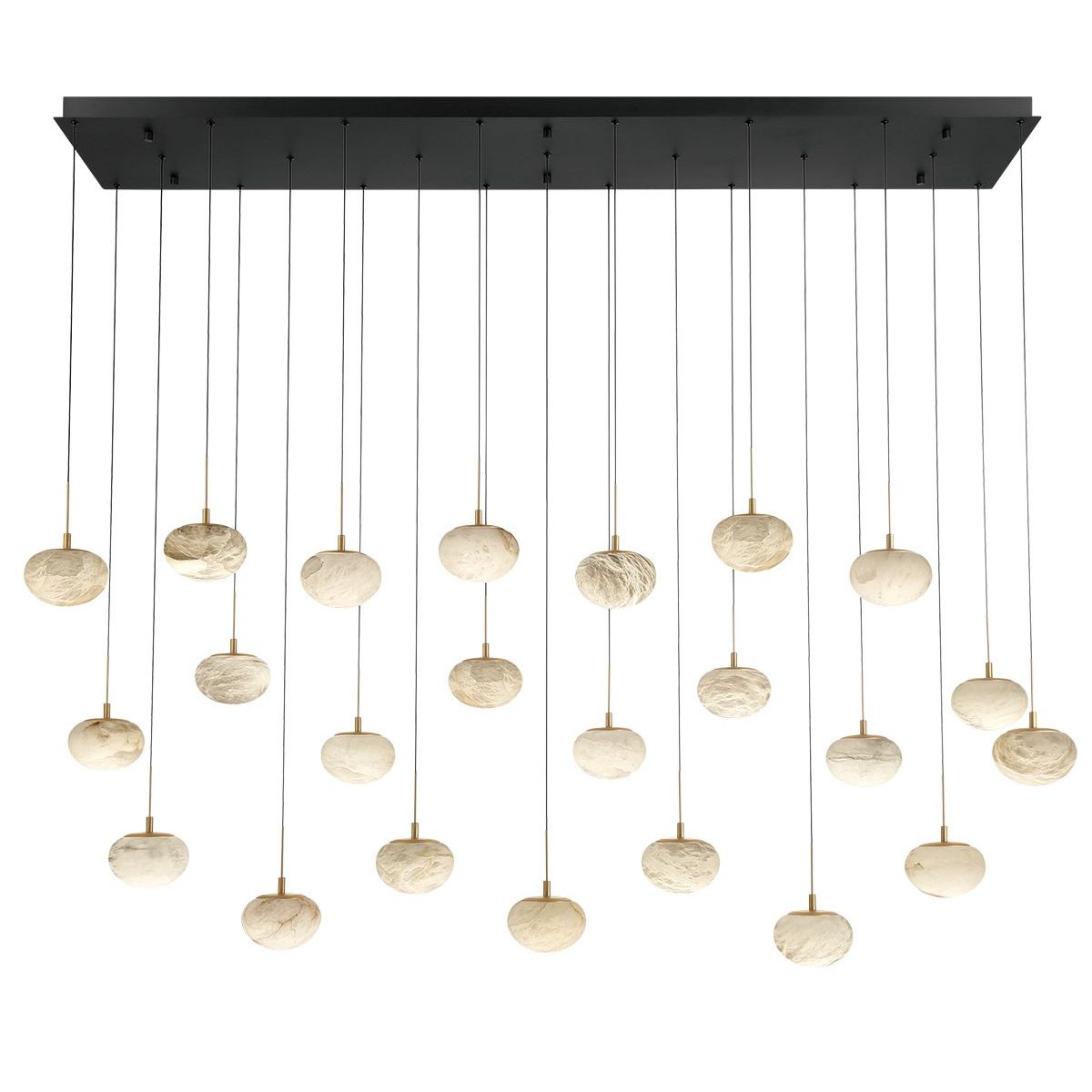 Lib & Co. Canada - 12246-02 - LED Chandelier - Calcolo - Matte Black