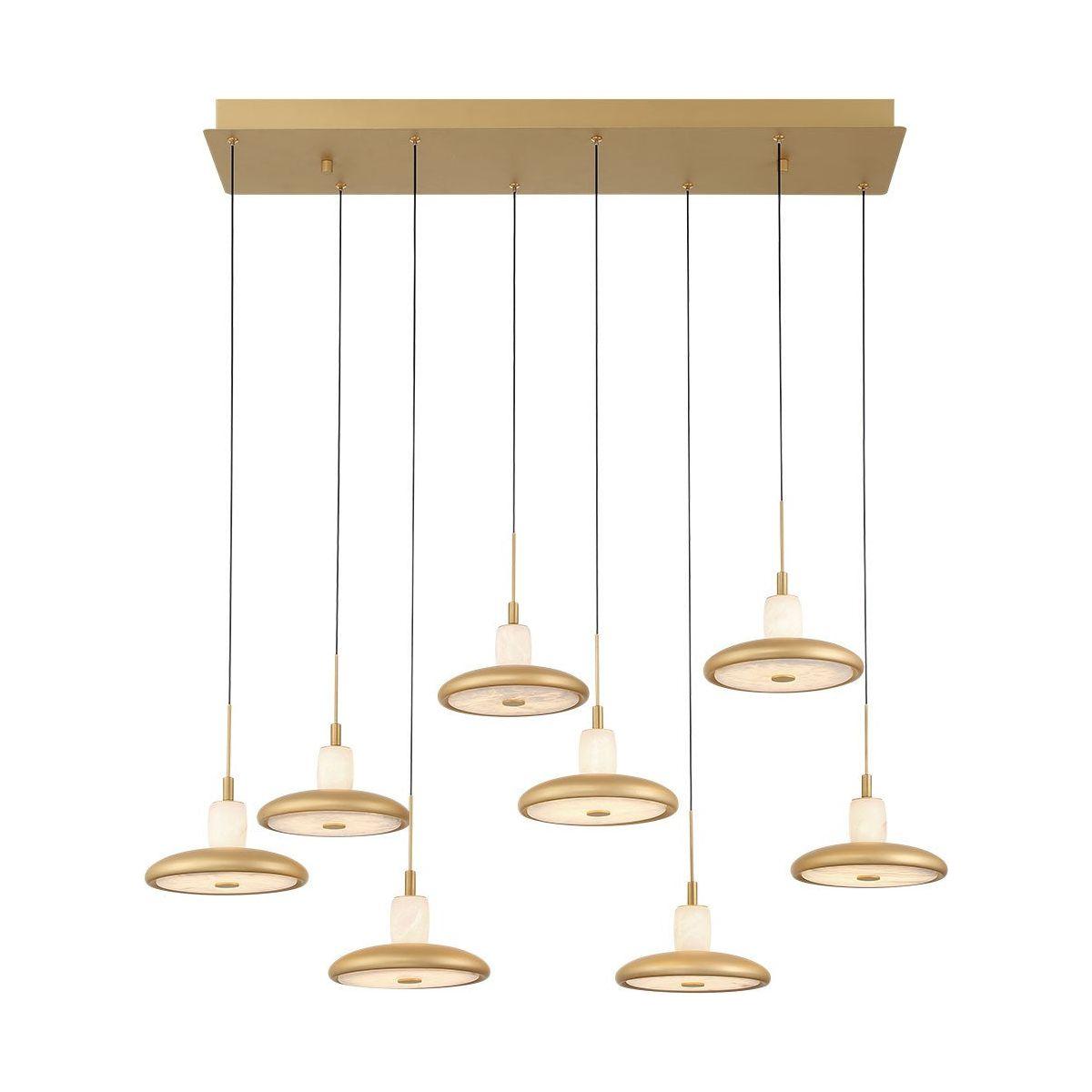 Lib & Co. Canada - 12258-030 - LED Chandelier - Mantova - Painted Antique Brass