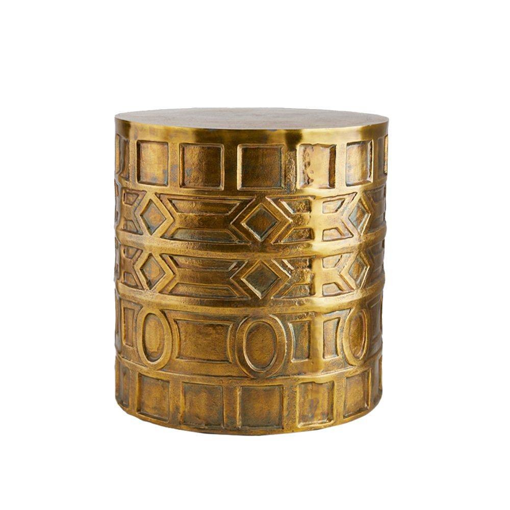 Arteriors - GKFEI01 - Table d'appoint - Millenia - Laiton antique