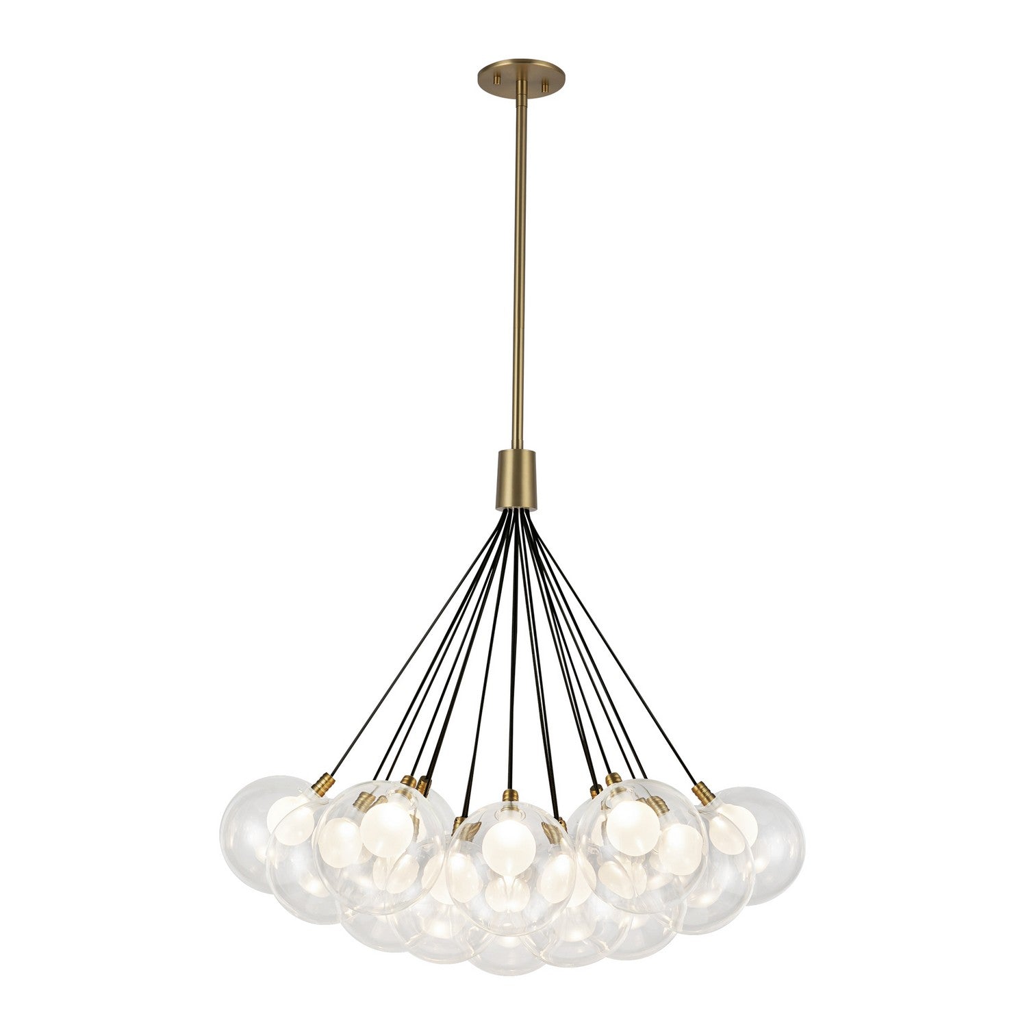 Kuzco Canada - CH3128-BG - LED Chandelier - Bolla - Brushed Gold