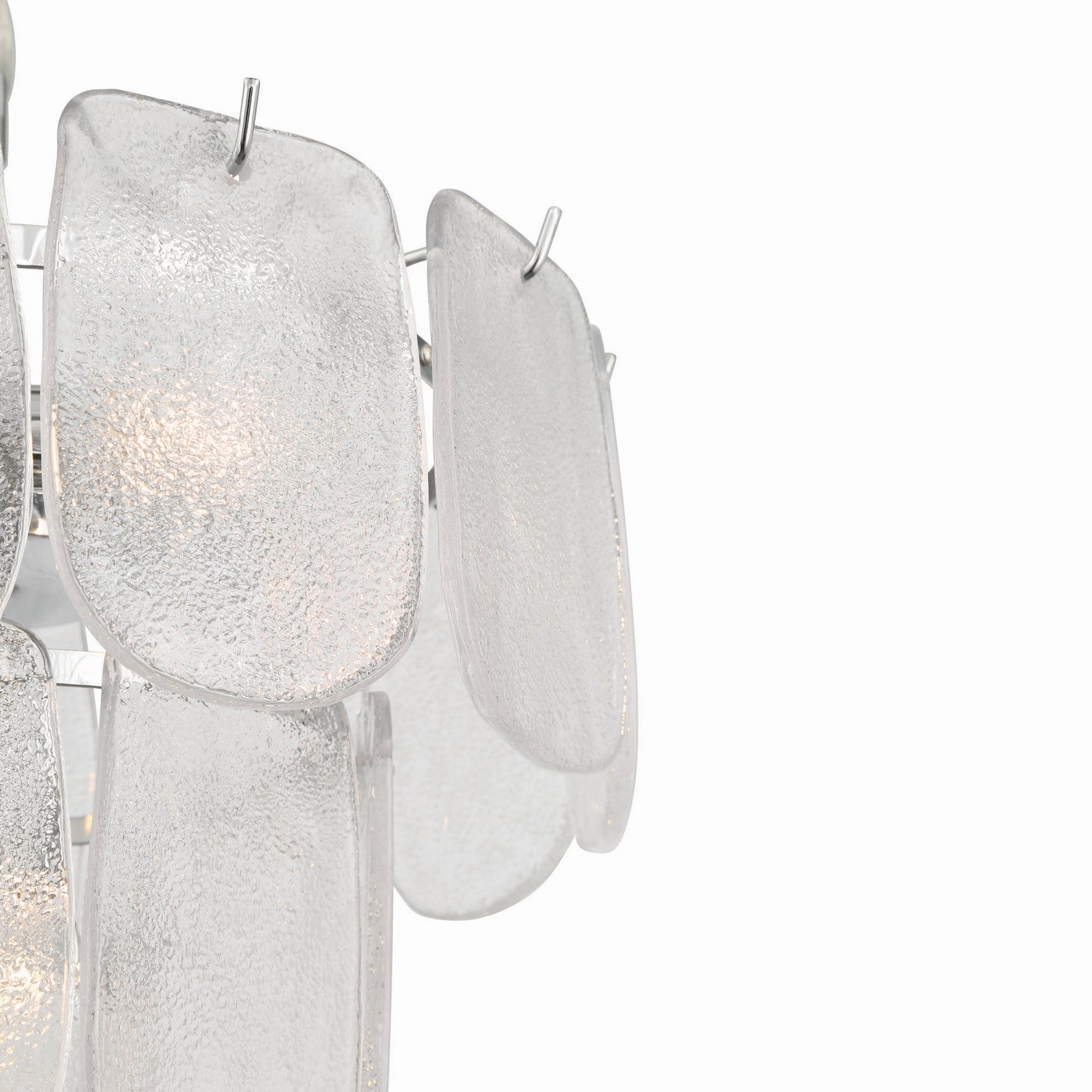 Artcraft Canada - AC12051CR - Five Light Pendant - Bianca - Polished Nickel, Crystalline