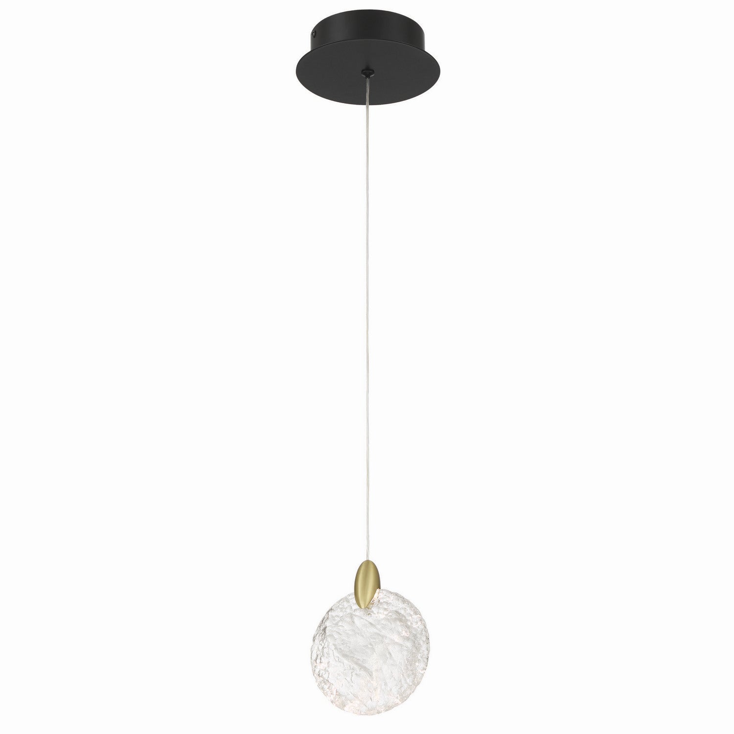 Artcraft Canada - AC12150BB - LED Pendant - Snowflake - Satin Brass