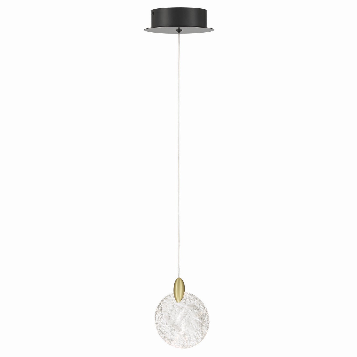 Artcraft Canada - AC12150BB - LED Pendant - Snowflake - Satin Brass