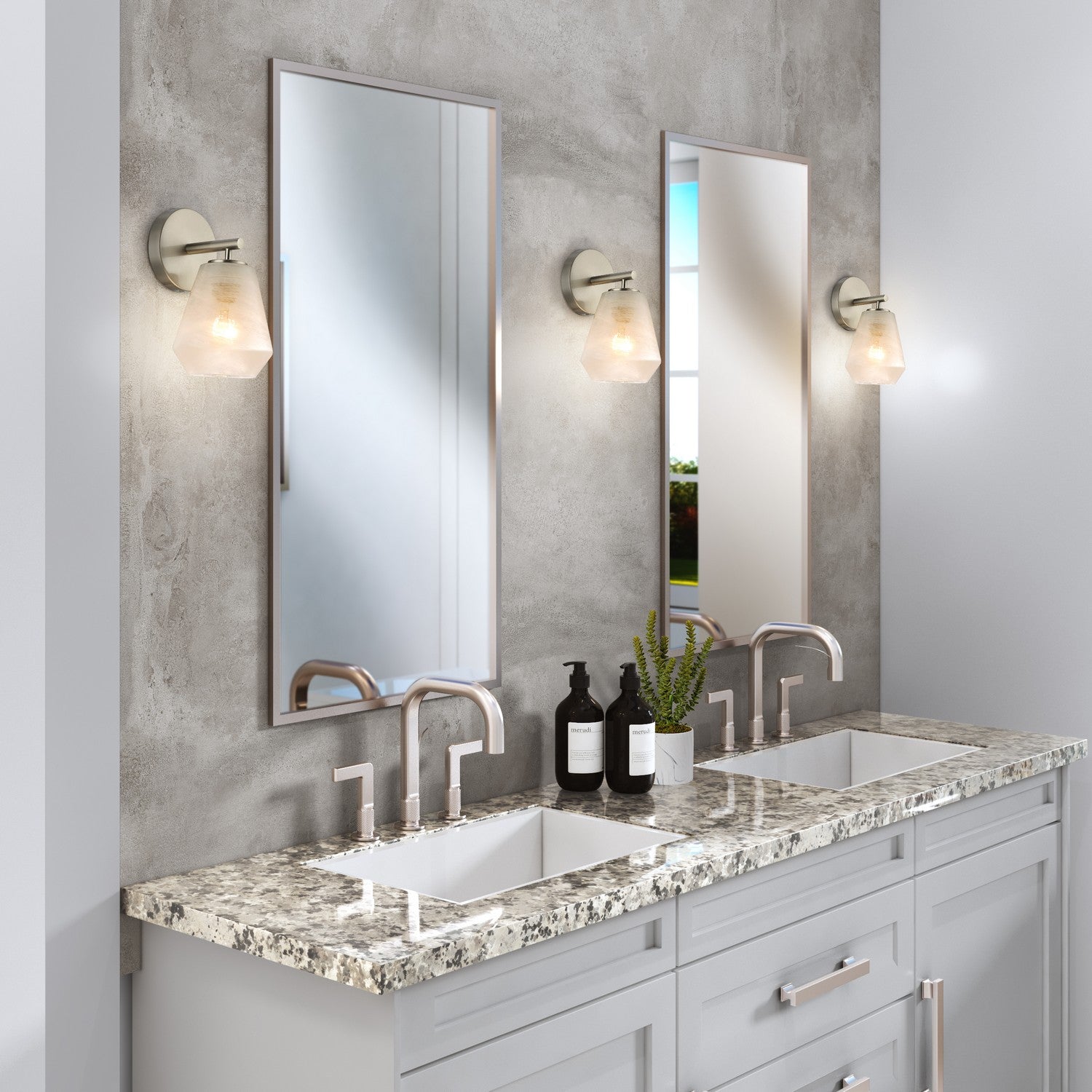 Artcraft Canada - AC12181BO - Une lumière Murale - Brooke - Nickel brossé