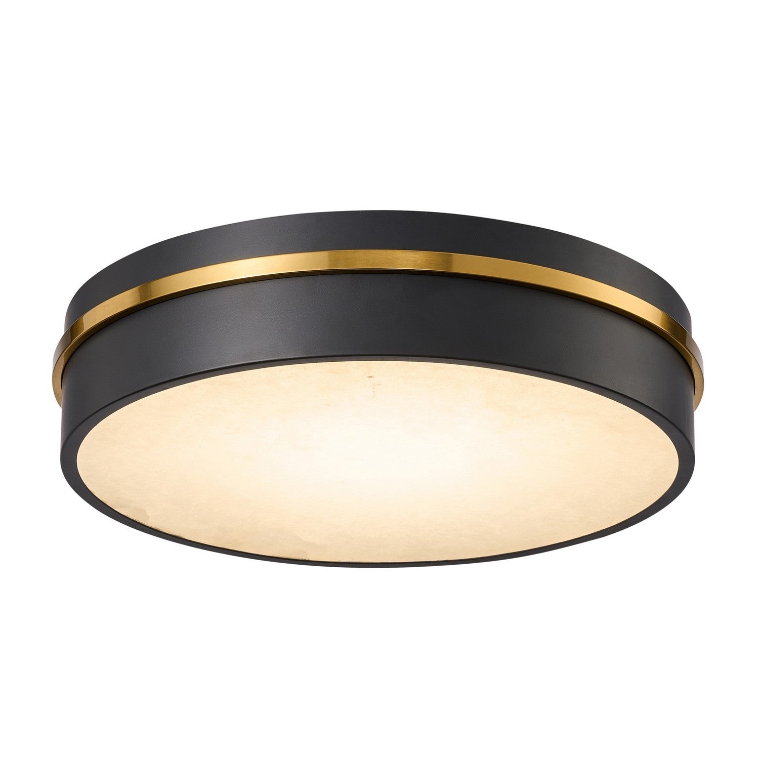 Artcraft Canada - AC6991BB - LED Flush Mount - Dax - Black, Brass