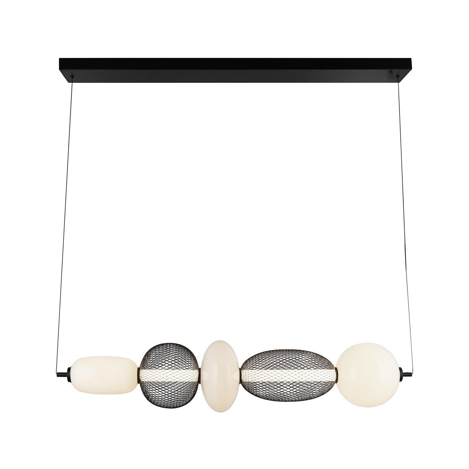Artcraft Canada - AC7462BK - LED Island Pendant - Ace - Black