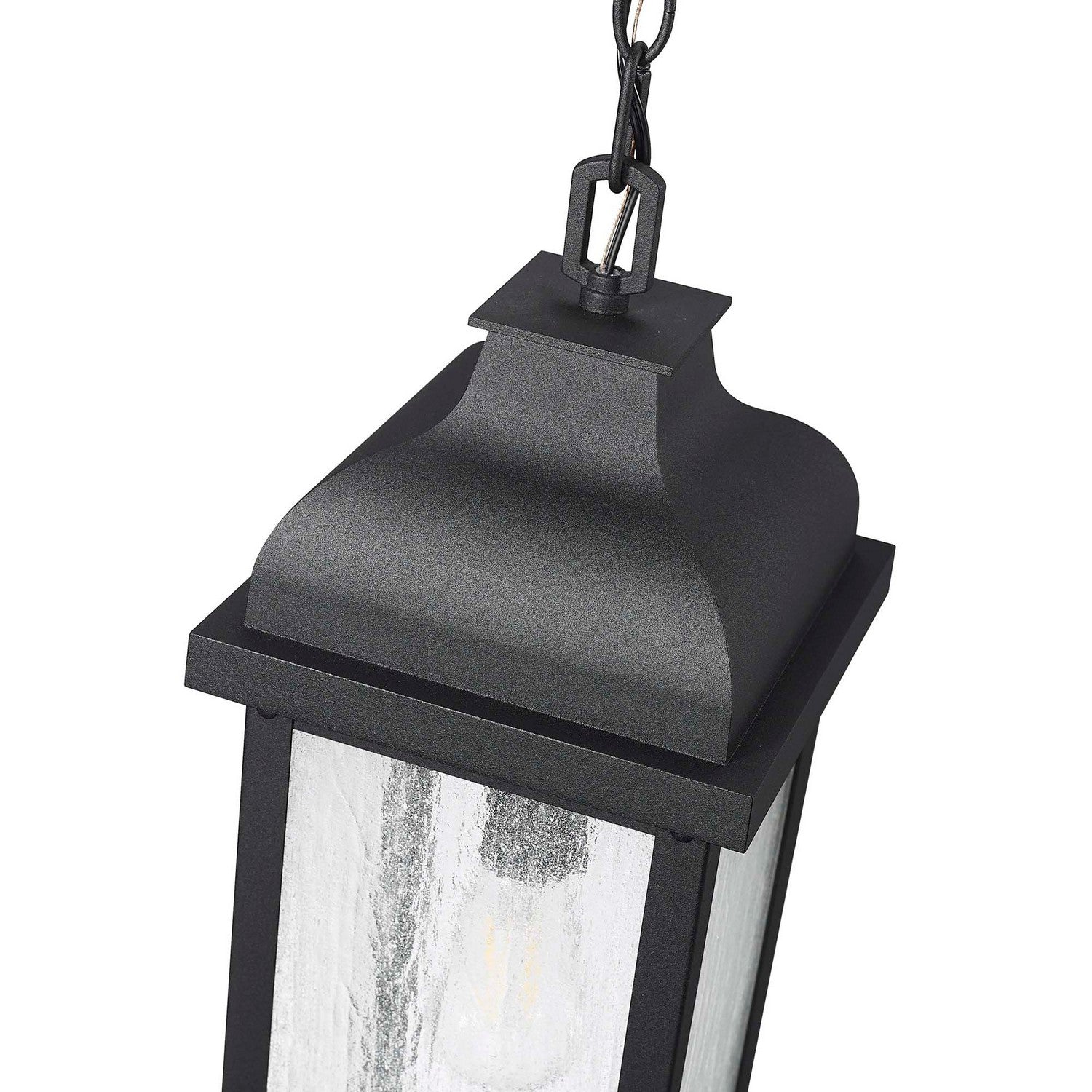 Artcraft Canada - AC8185BK - One Light Outdoor Pendant - Madrid - Black