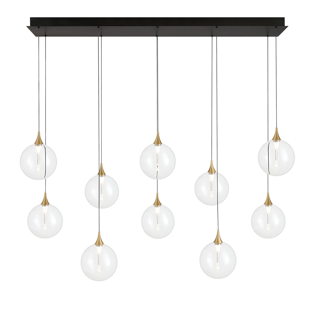 Eurofase Canada - 48932-011 - Ten Light Chandelier - Gold
