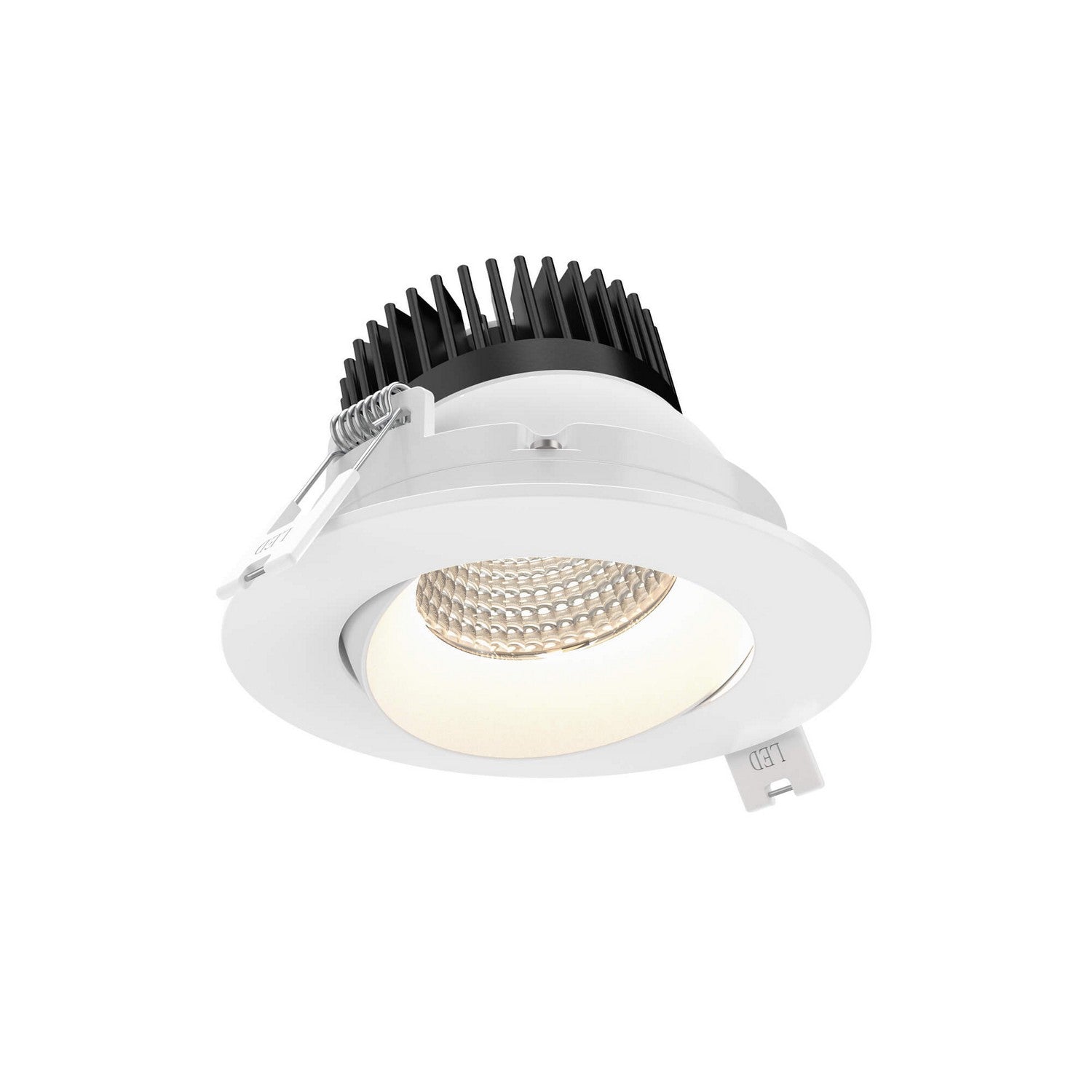 Dals - GBR35-DW-WH - Support de cardan encastré - Pivotant - WH