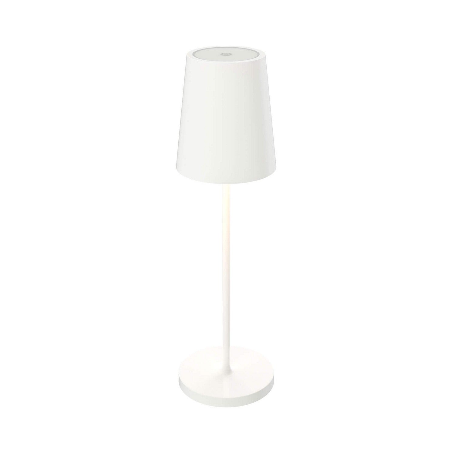 Dals Canada - RTL-3C-WH - Une lumière Lampe de table - Glamour - Blanc