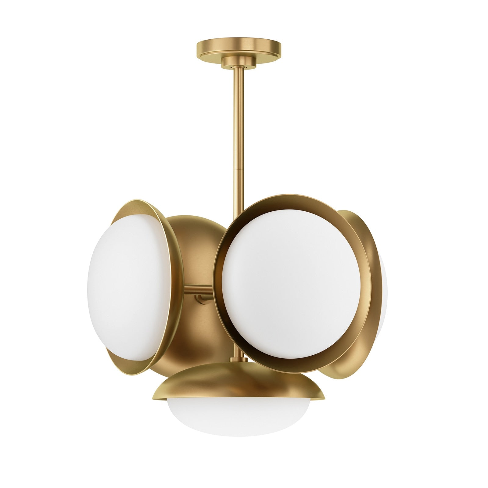 Regina Andrew Canada - 16-1555 - Five Light Pendant - Bond - Natural Brass