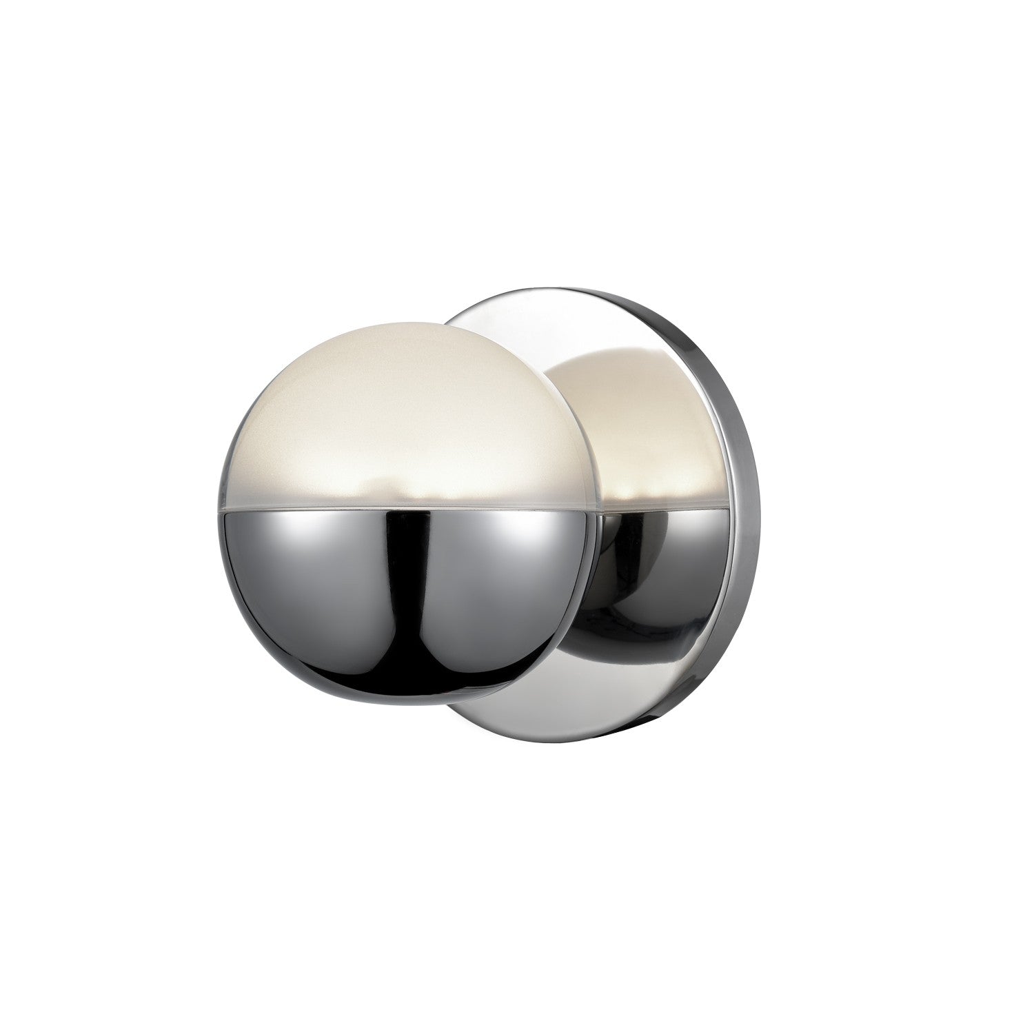 Kuzco Canada - WS47305-CH-2700K - LED Wall Sconce - Pluto - Chrome