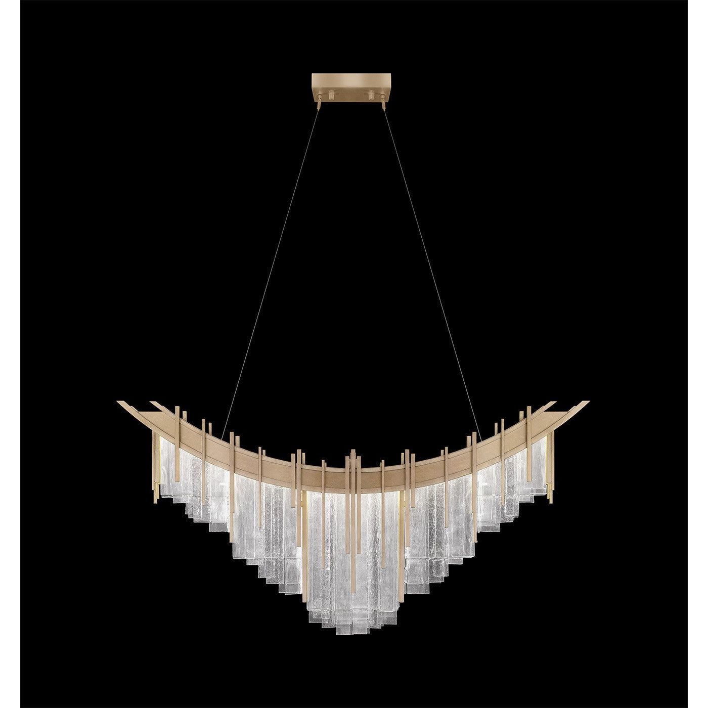 Fine Art - 100076-51 - LED Pendant - Arpeggio - Soft Gold