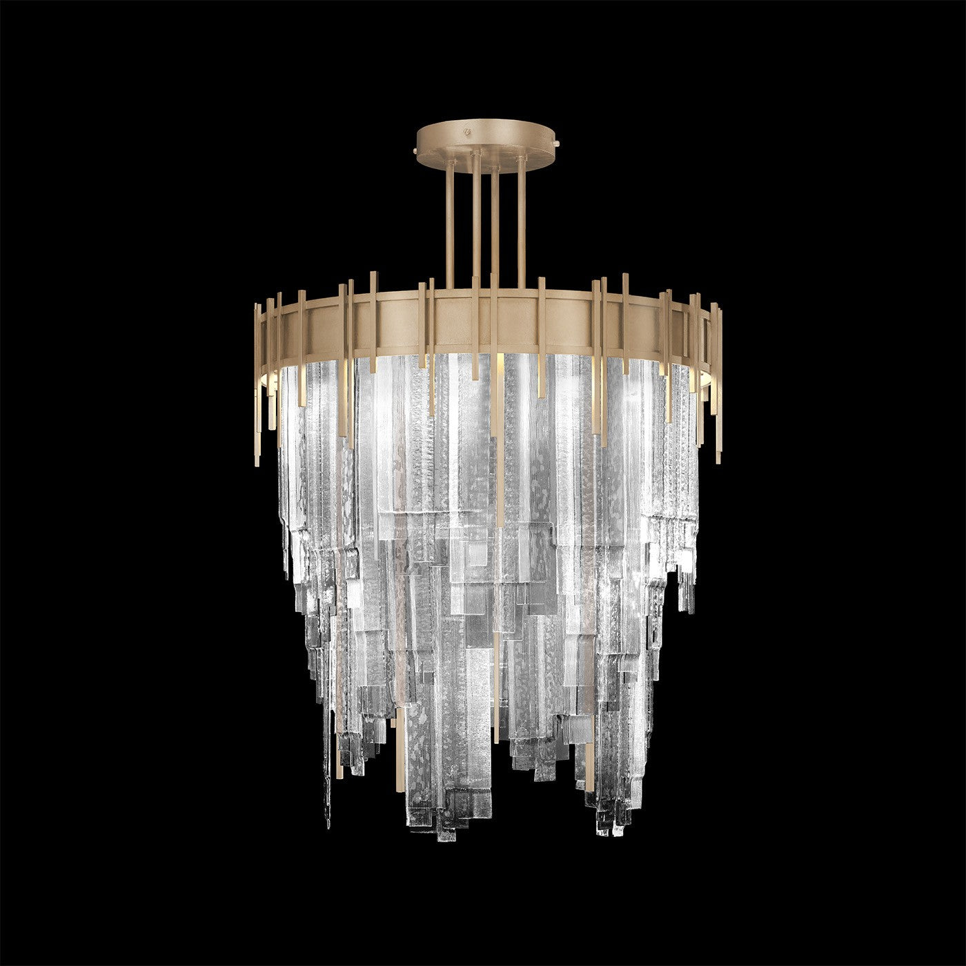 Fine Art - 100077-51 - LED Pendant - Arpeggio - Soft Gold