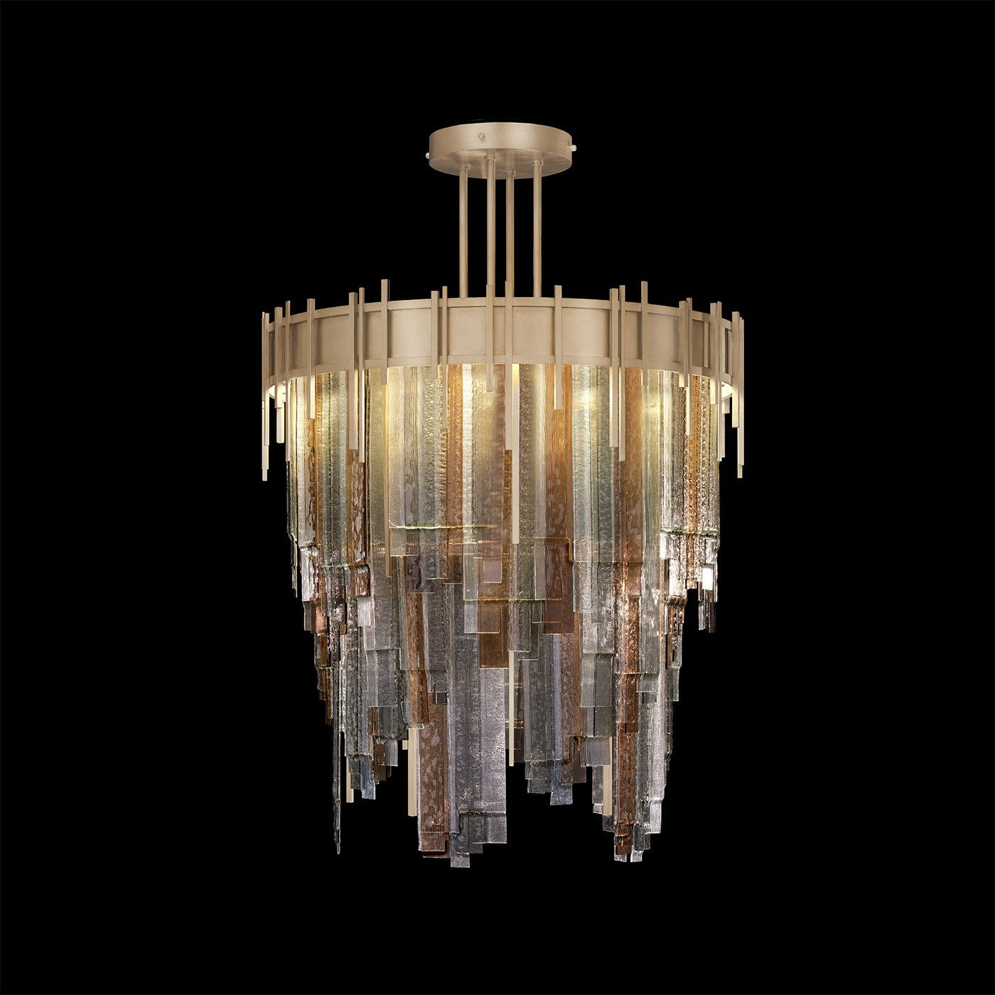 Fine Art - 100077-52 - LED Pendant - Arpeggio - Soft Gold