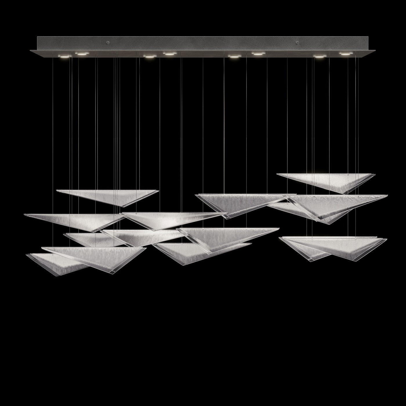 Fine Art - 100117-41 - LED Pendant - Volo - Silver