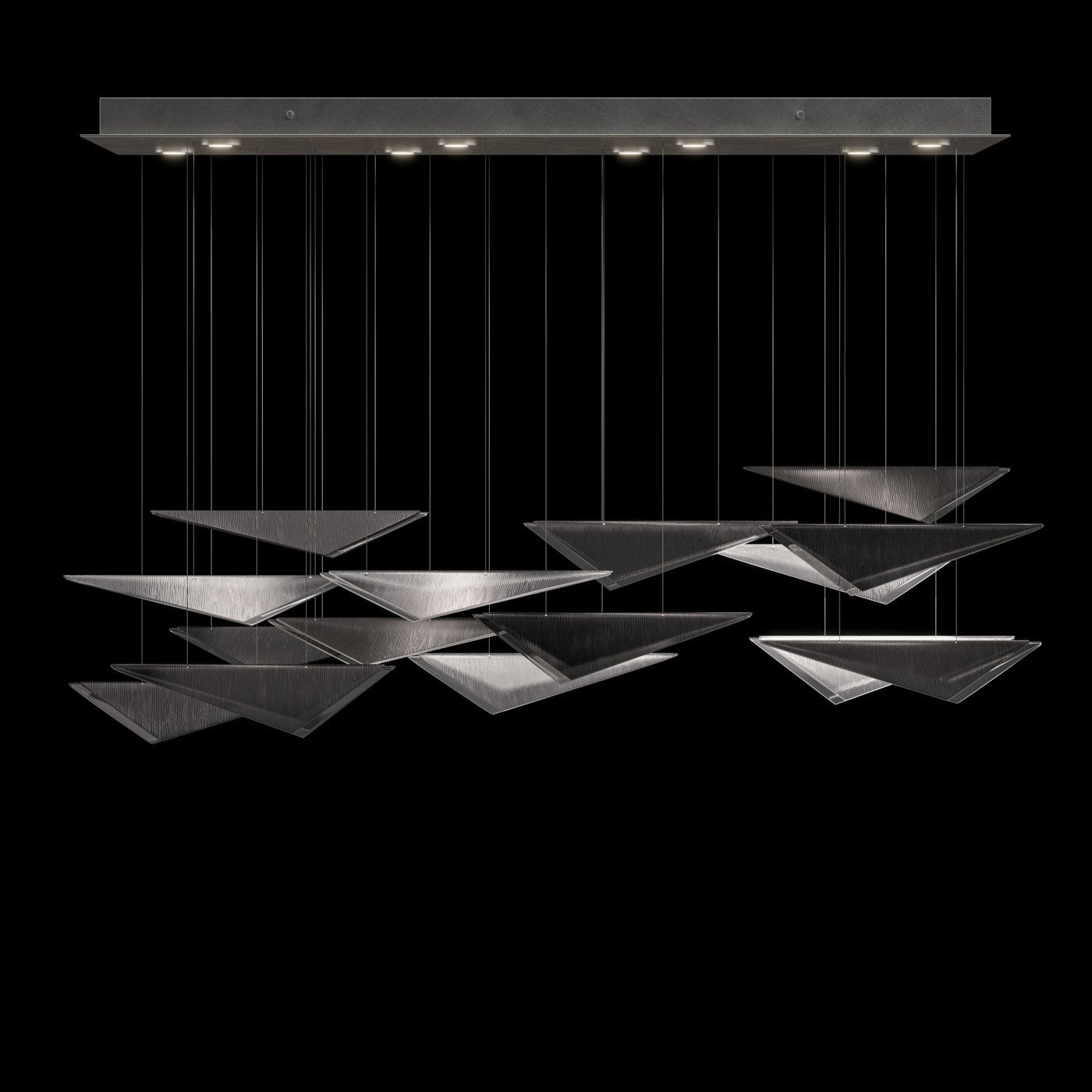 Fine Art - 100117-42 - LED Pendant - Volo - Silver