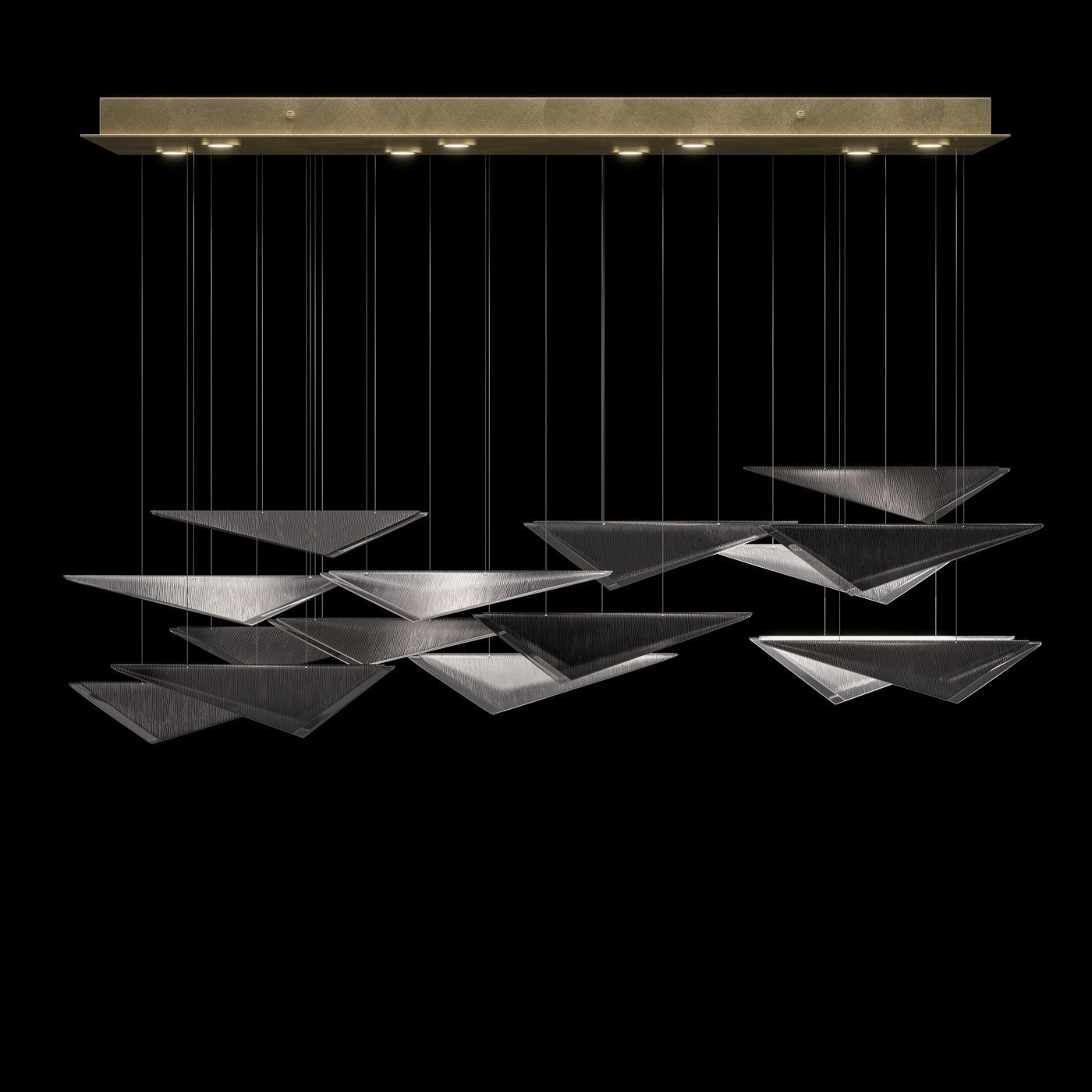 Fine Art - 100117-52 - LED Pendant - Volo - Soft Gold