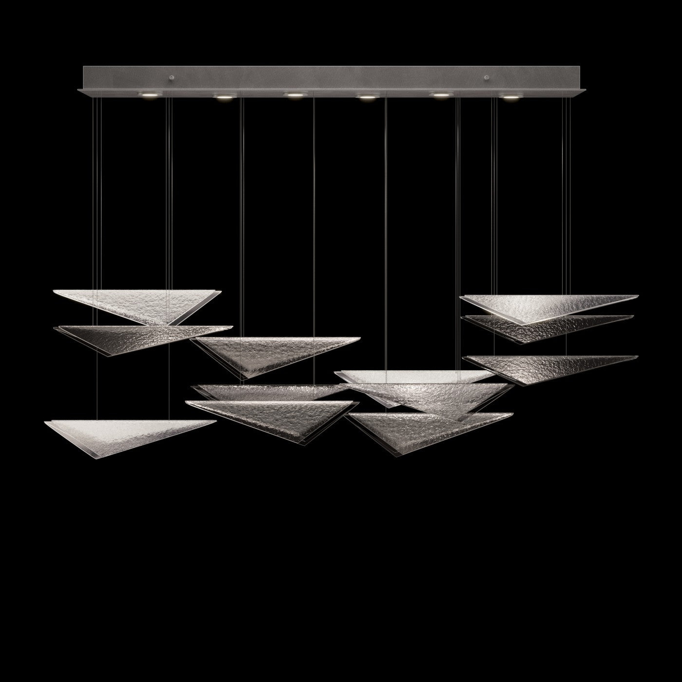 Fine Art - 100118-45 - LED Pendant - Volo - Silver