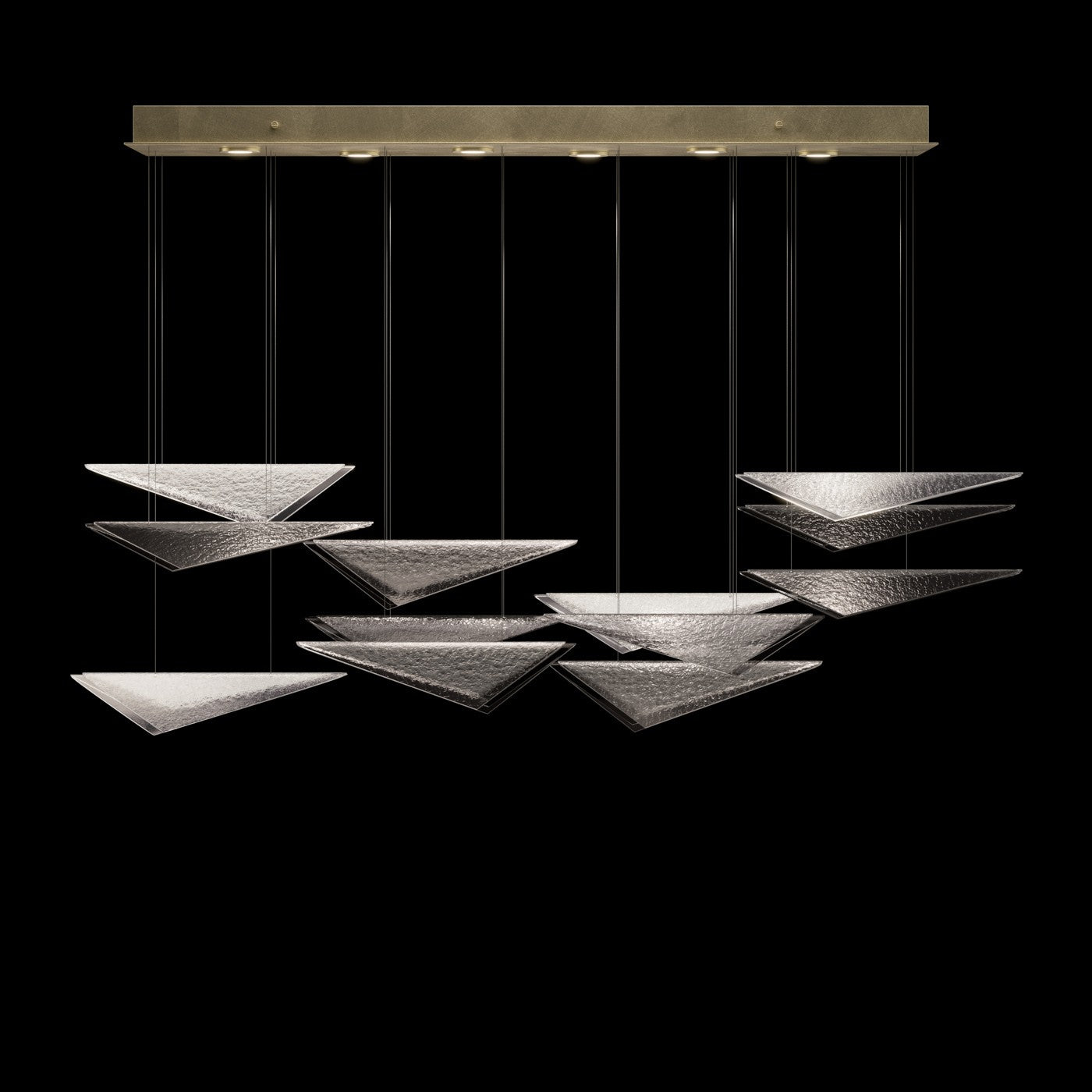 Fine Art - 100118-55 - LED Pendant - Volo - Soft Gold