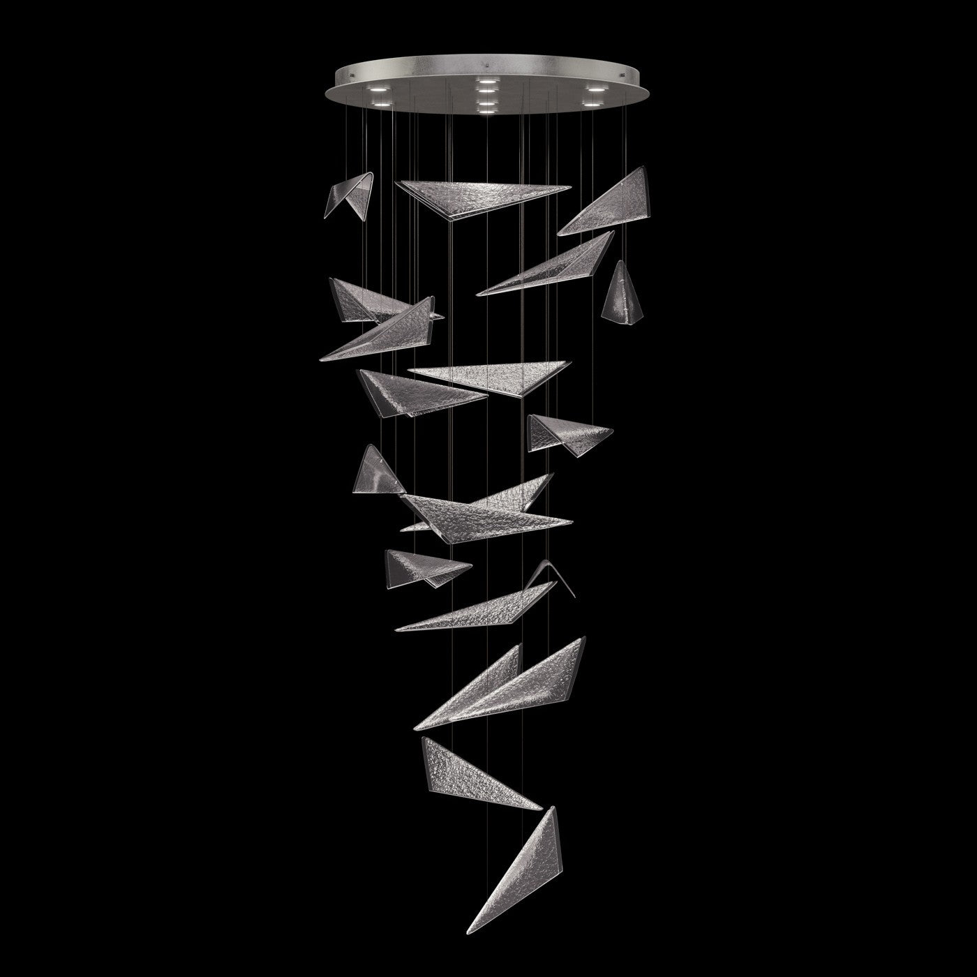 Fine Art - 100119-44 - LED Pendant - Volo - Silver