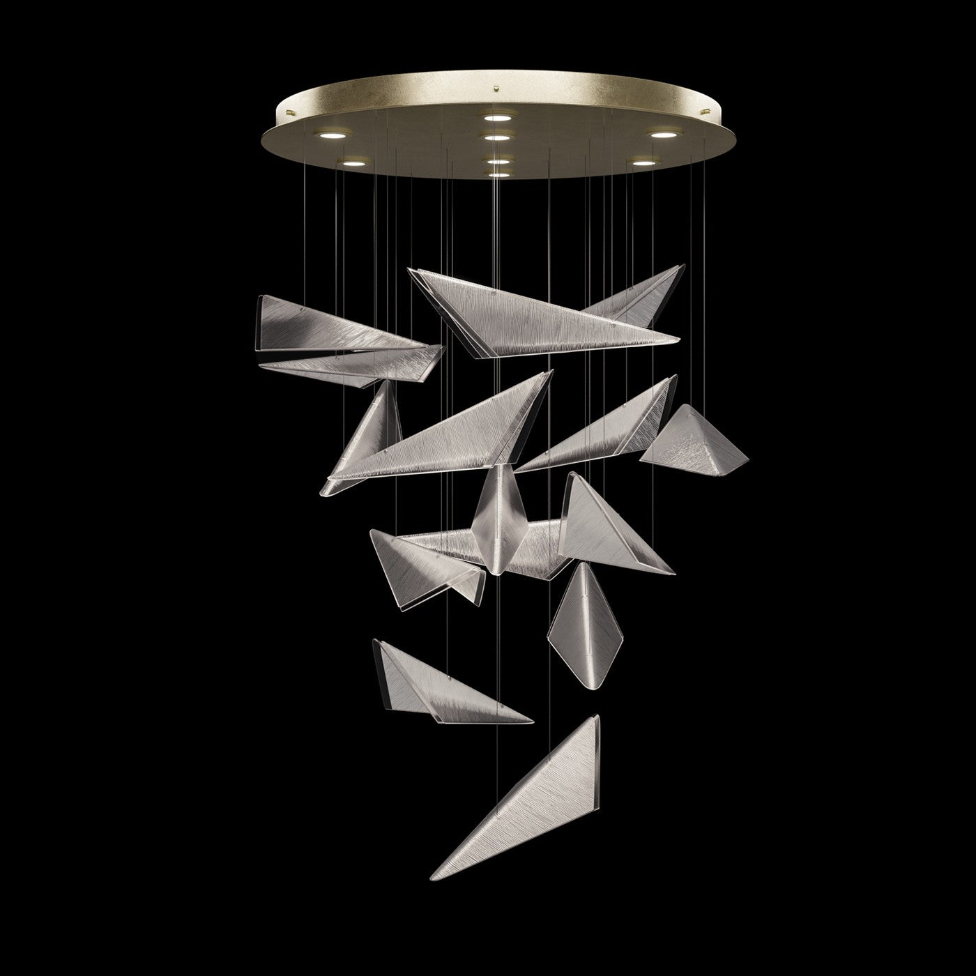 Fine Art - 100120-51 - LED Pendant - Volo - Soft Gold