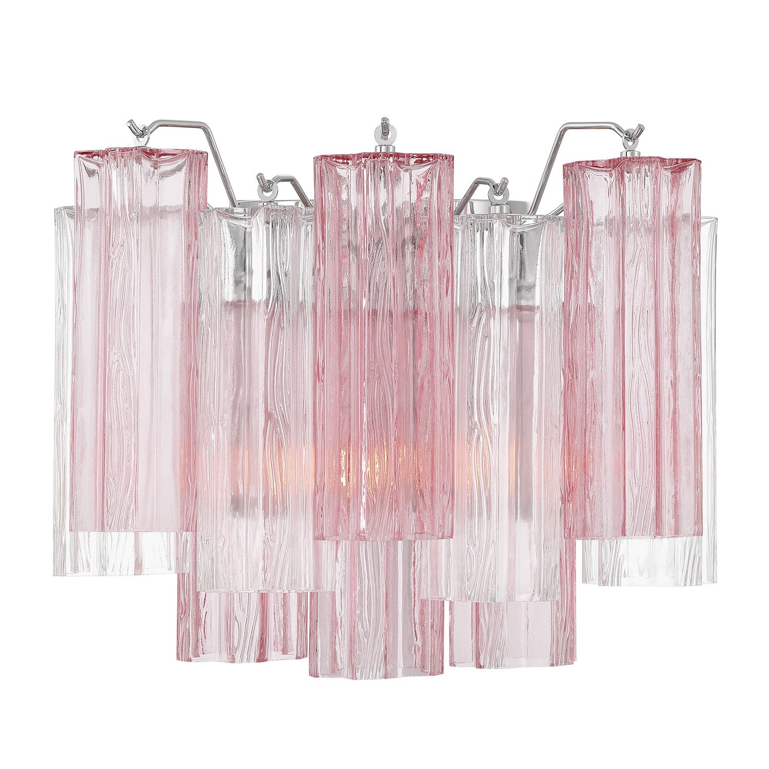 Crystorama - ADD-302-CH-SP - Deux lumières Murale - Addis - Chrome poli