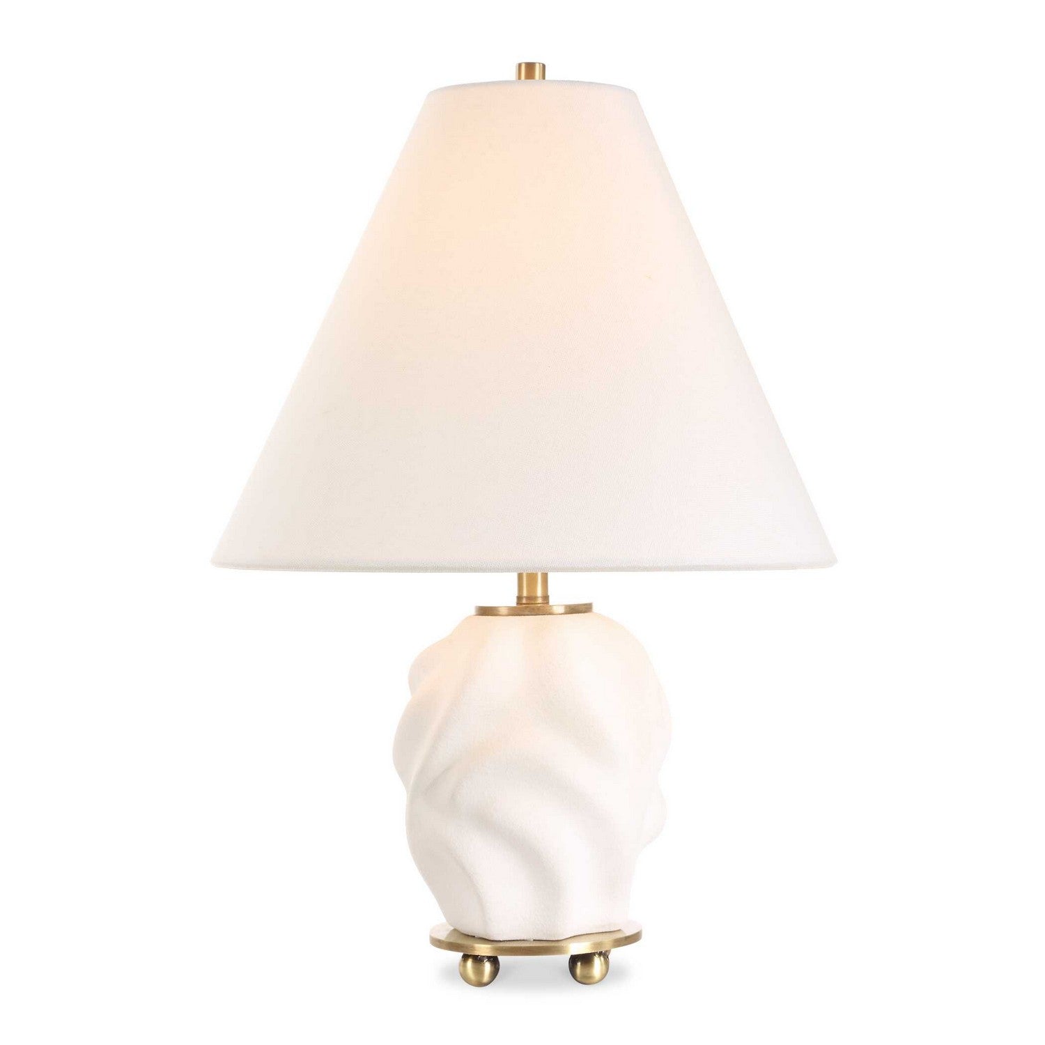 Uttermost - 30589-1 - Lampe d'appoint à une lumière - Bora - Plaqué laiton