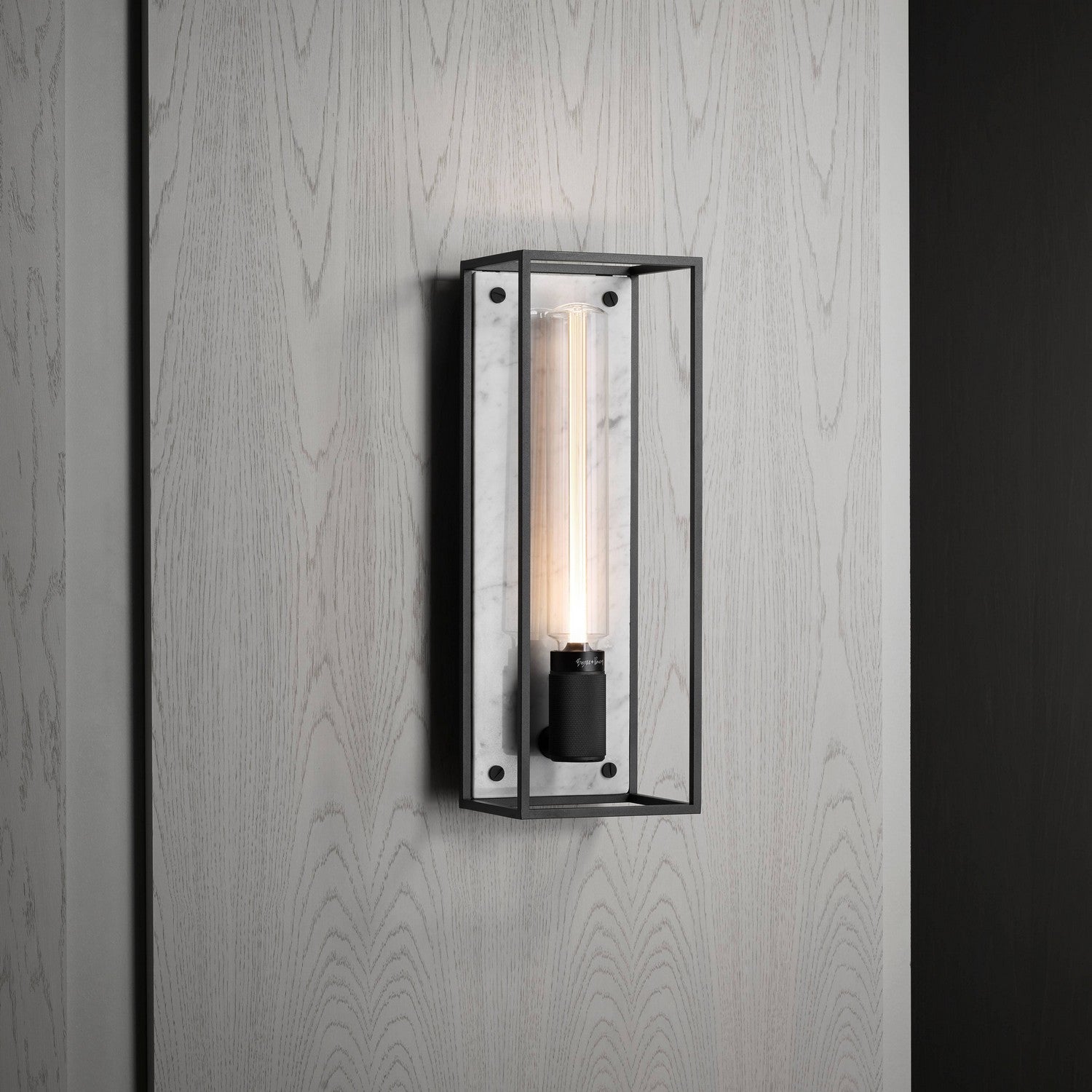 Buster + Punch - NCA-143396 - One Light Wall Sconce - White Marble